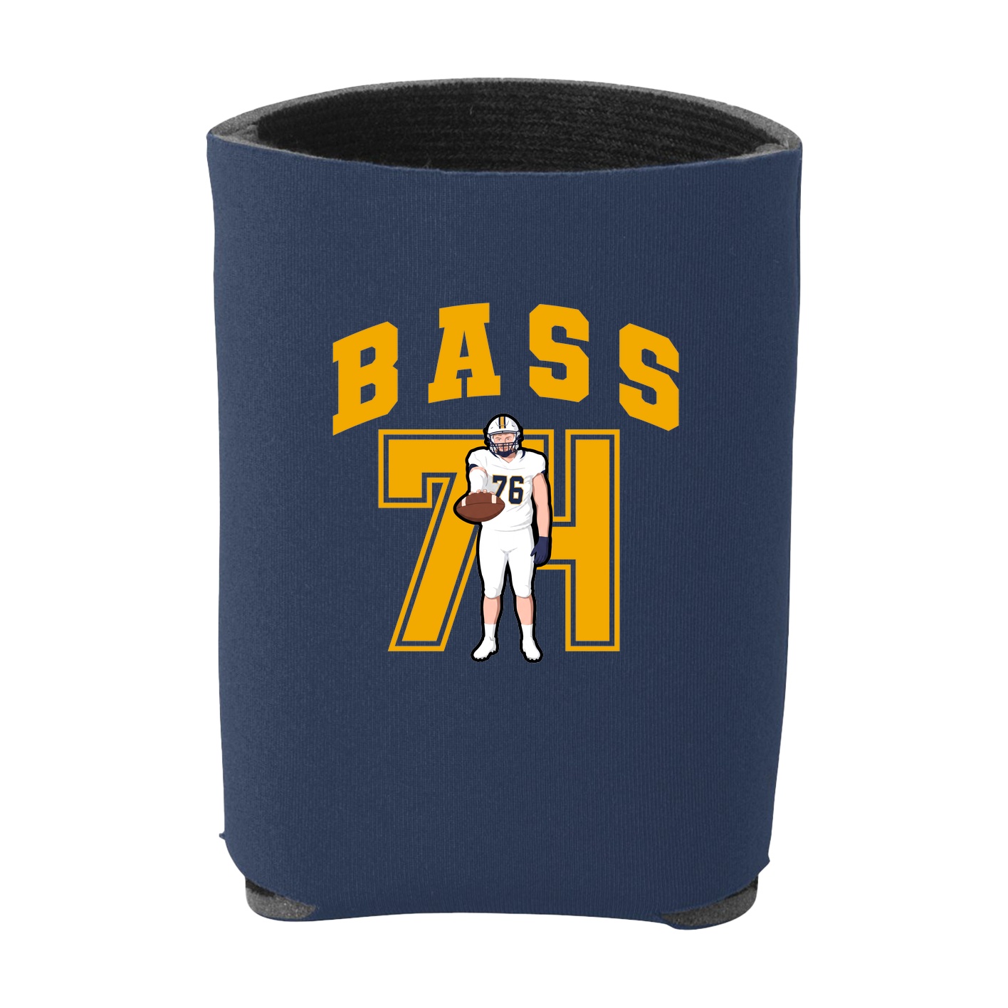 Can Holder — Number in Navy