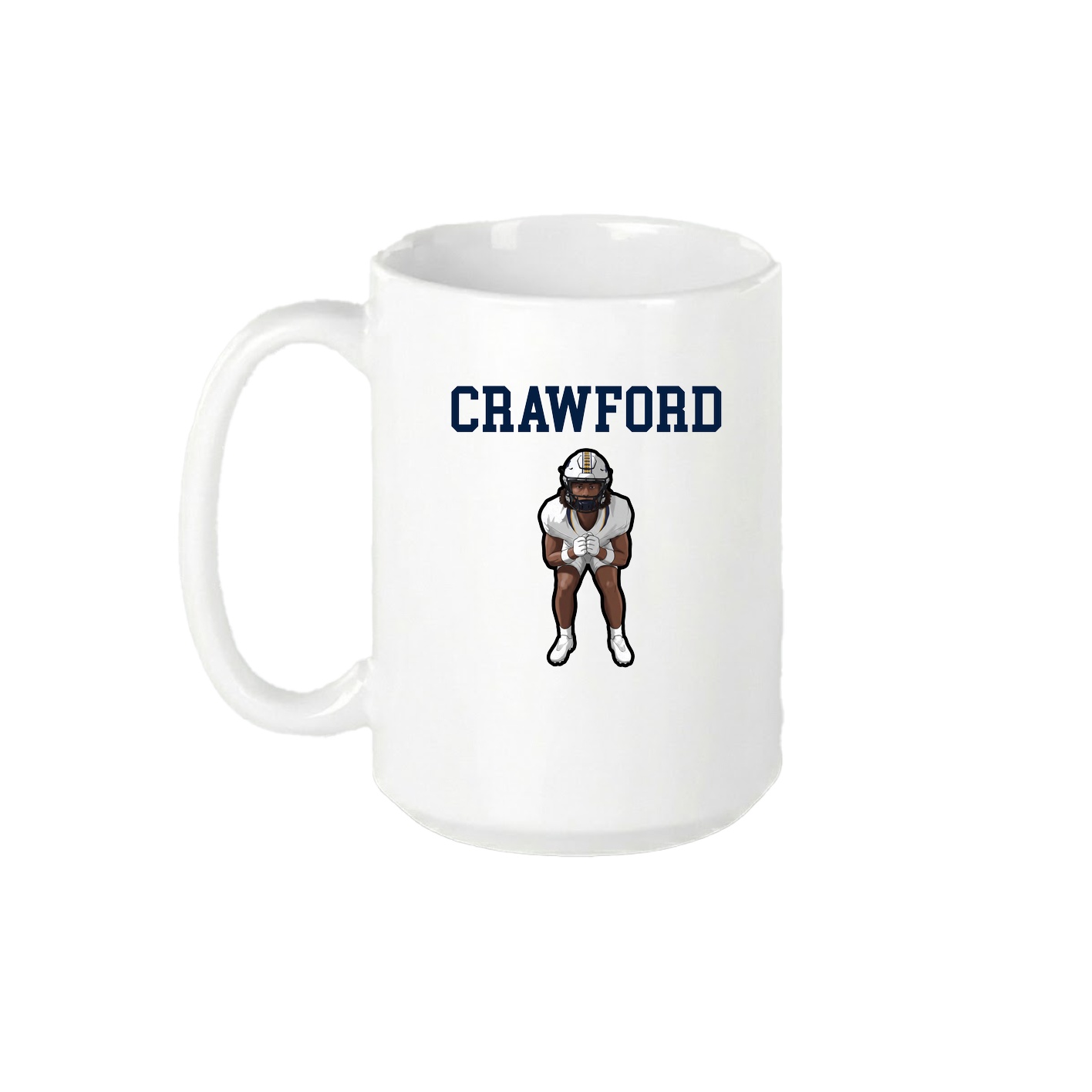 15oz Coffee Mug — Shirsey in White