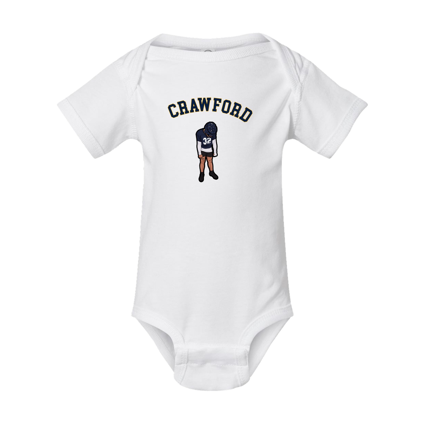 Baby Onesie — Shirsey Arch in White
