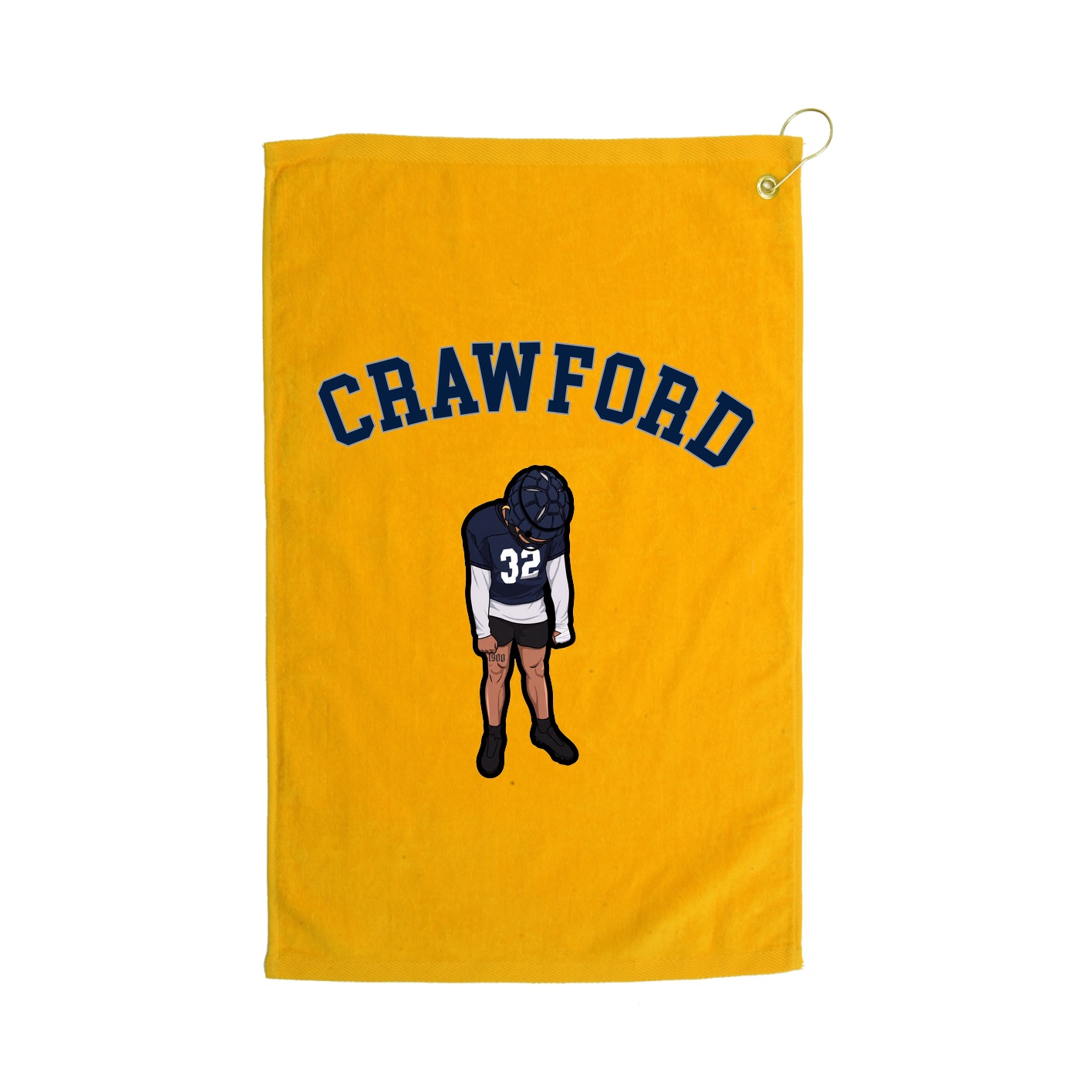 Golf Towel — Shirsey Arch in Gold