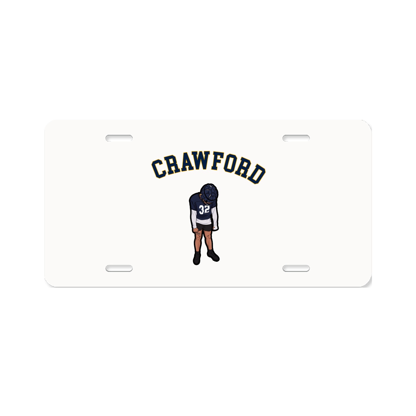 License Plate — Shirsey Arch in Classic