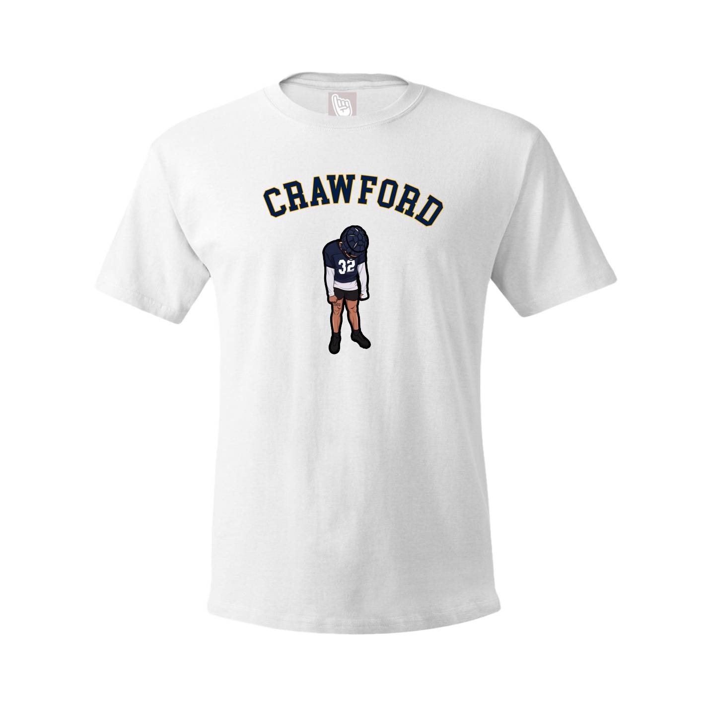 Youth Tee — Shirsey Arch in White