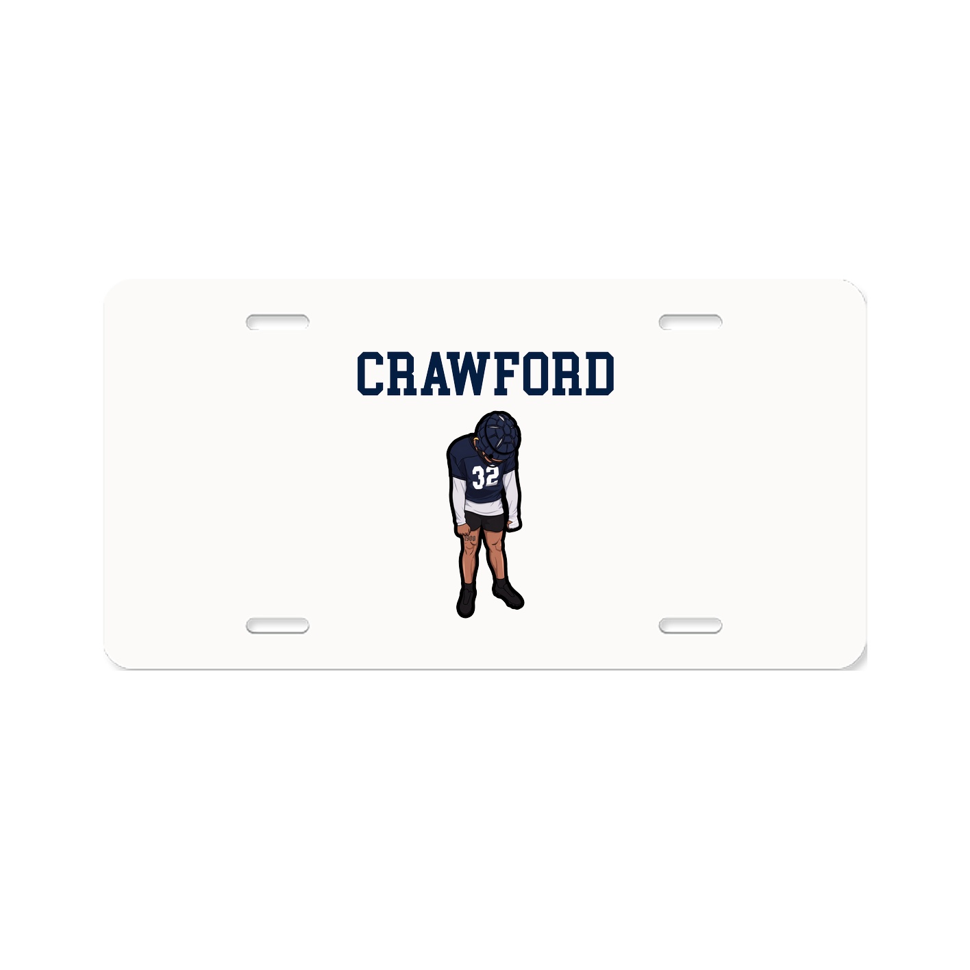 License Plate — Shirsey in Classic