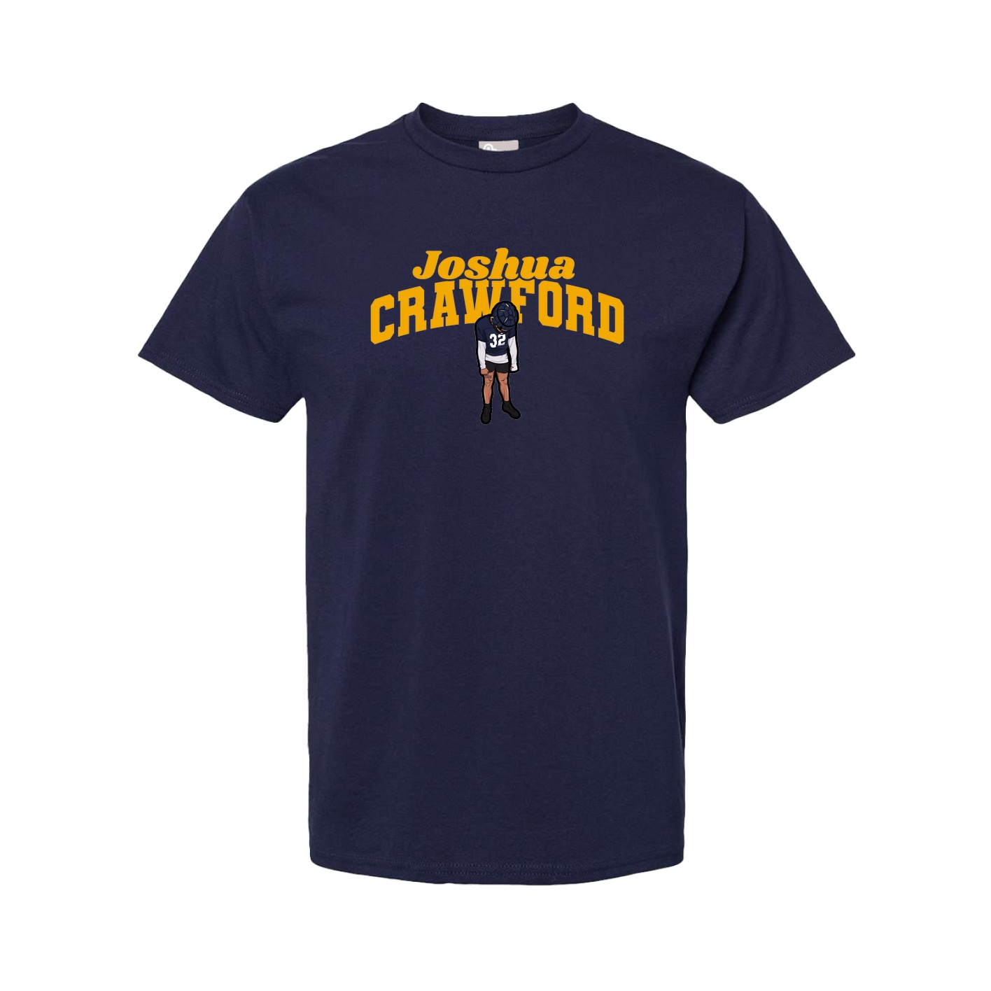 Youth Tee — Signature Arch in Navy