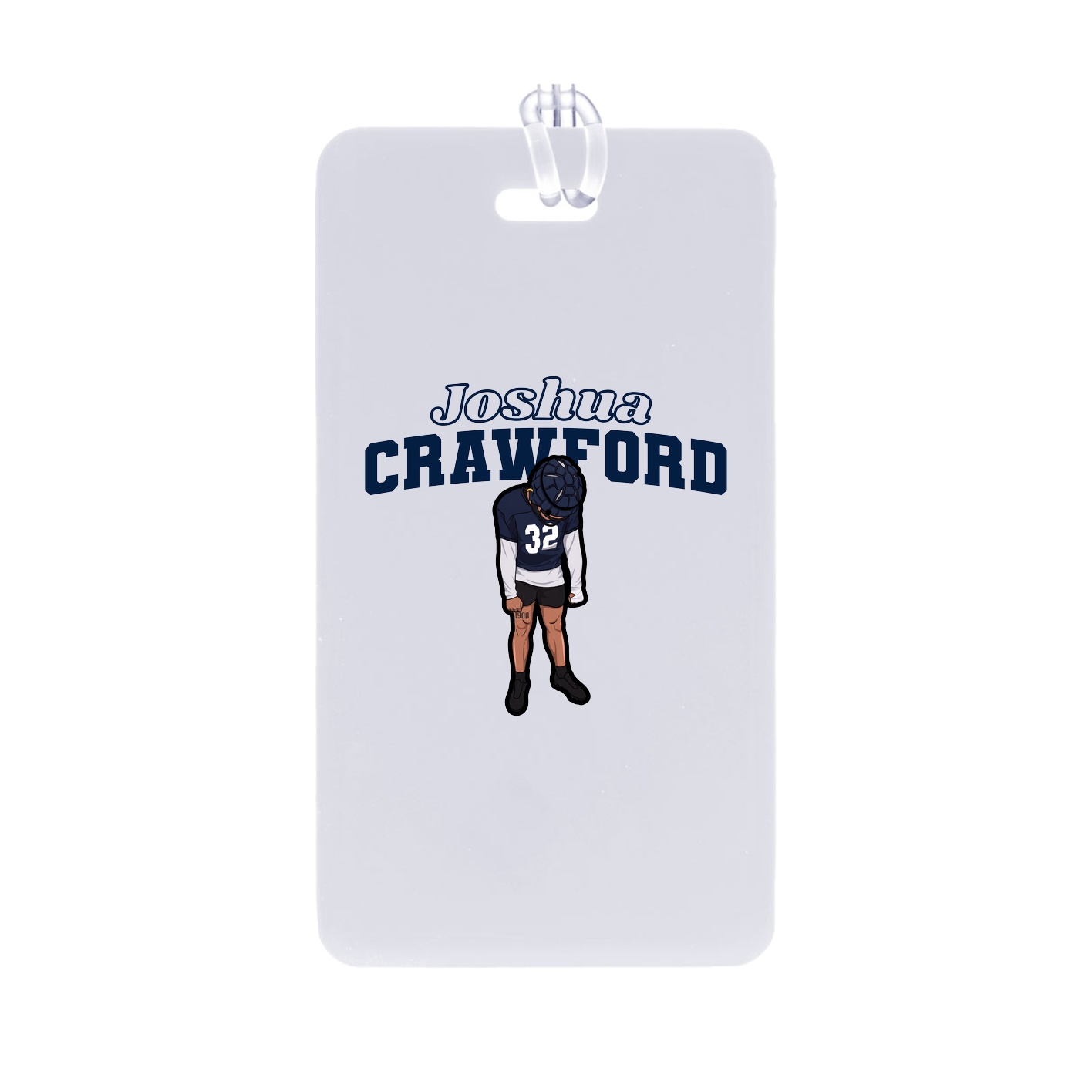 Bag Tag — Name Arch in Classic
