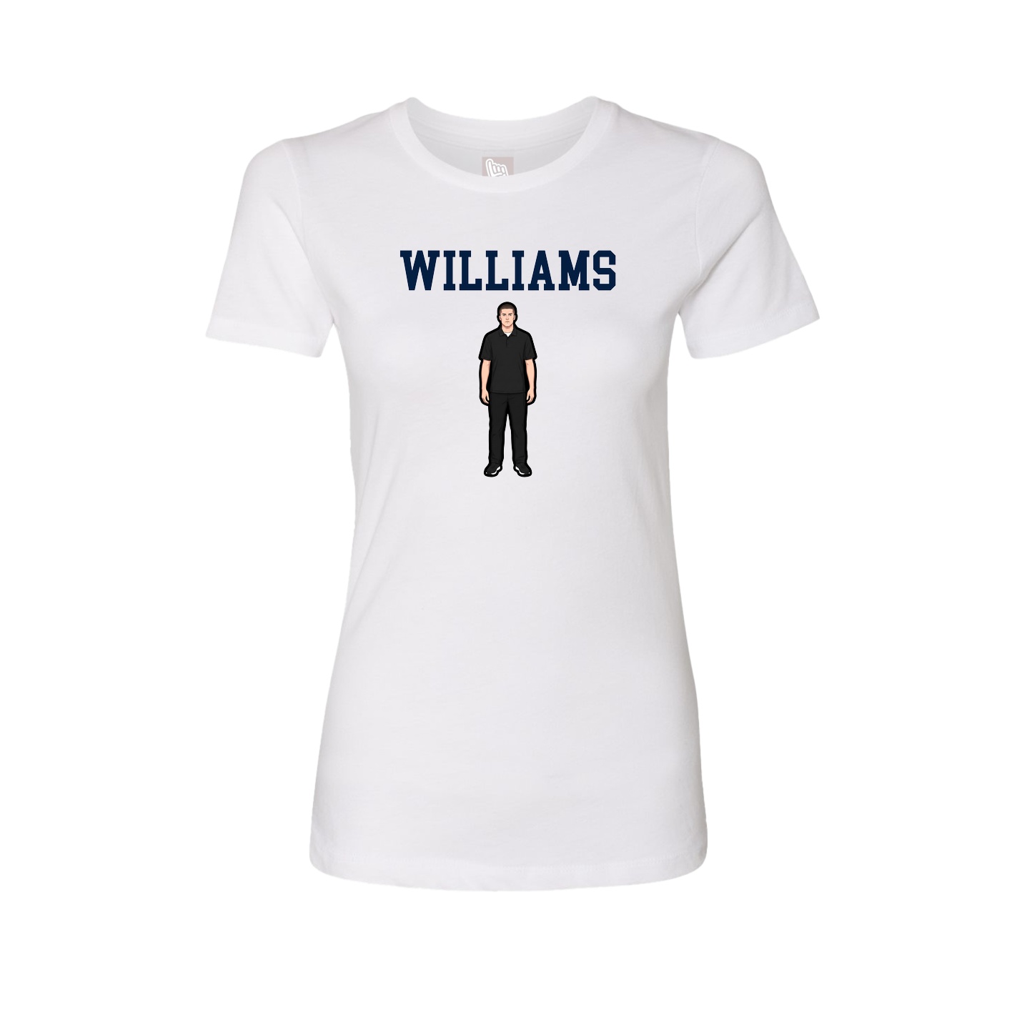 Fitted Women's Tee — Shirsey in White