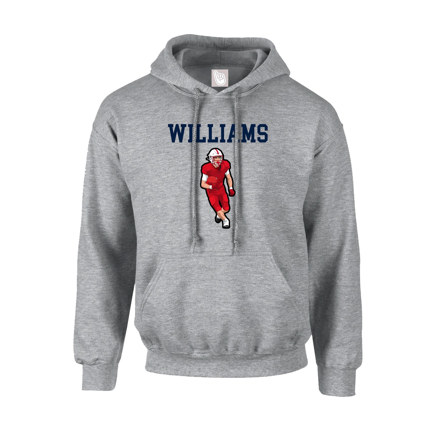 Hoodie — Shirsey in Grey