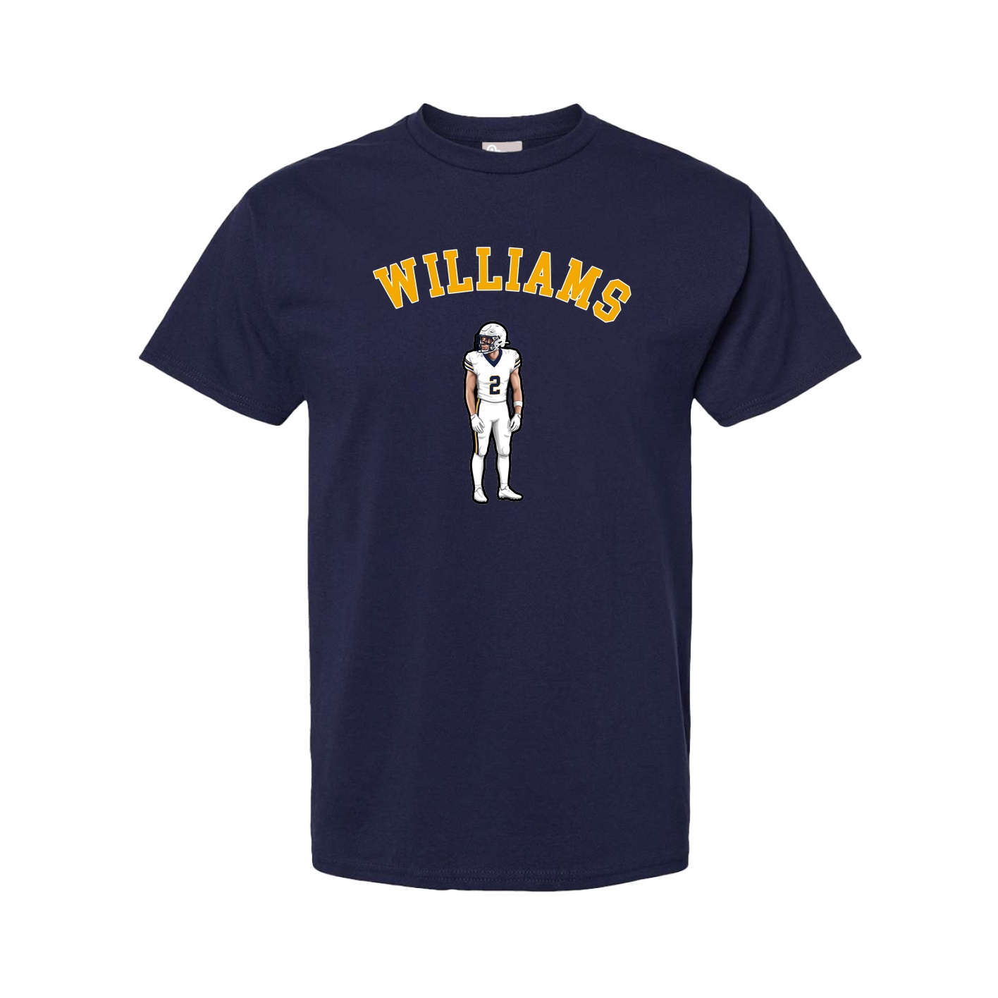 Youth Tee — Shirsey Arch in Navy