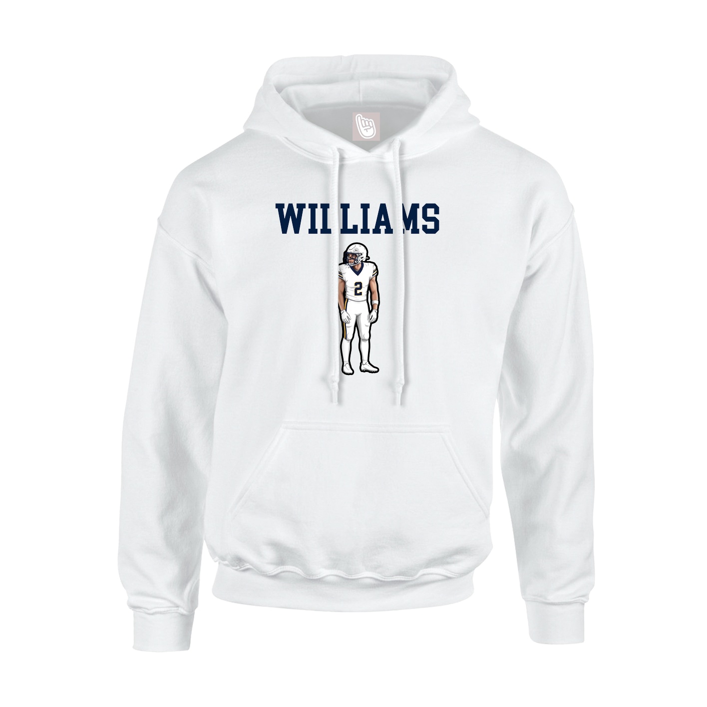 Youth Hoodie — Shirsey in White