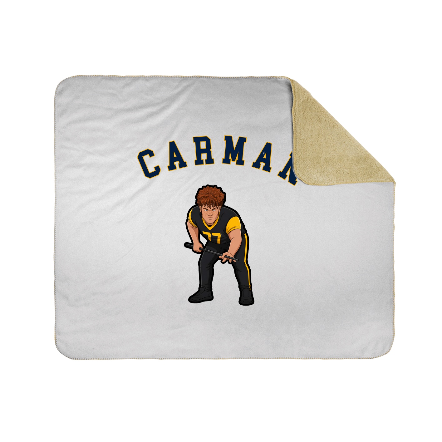 Throw Blanket — Shirsey Arch in White