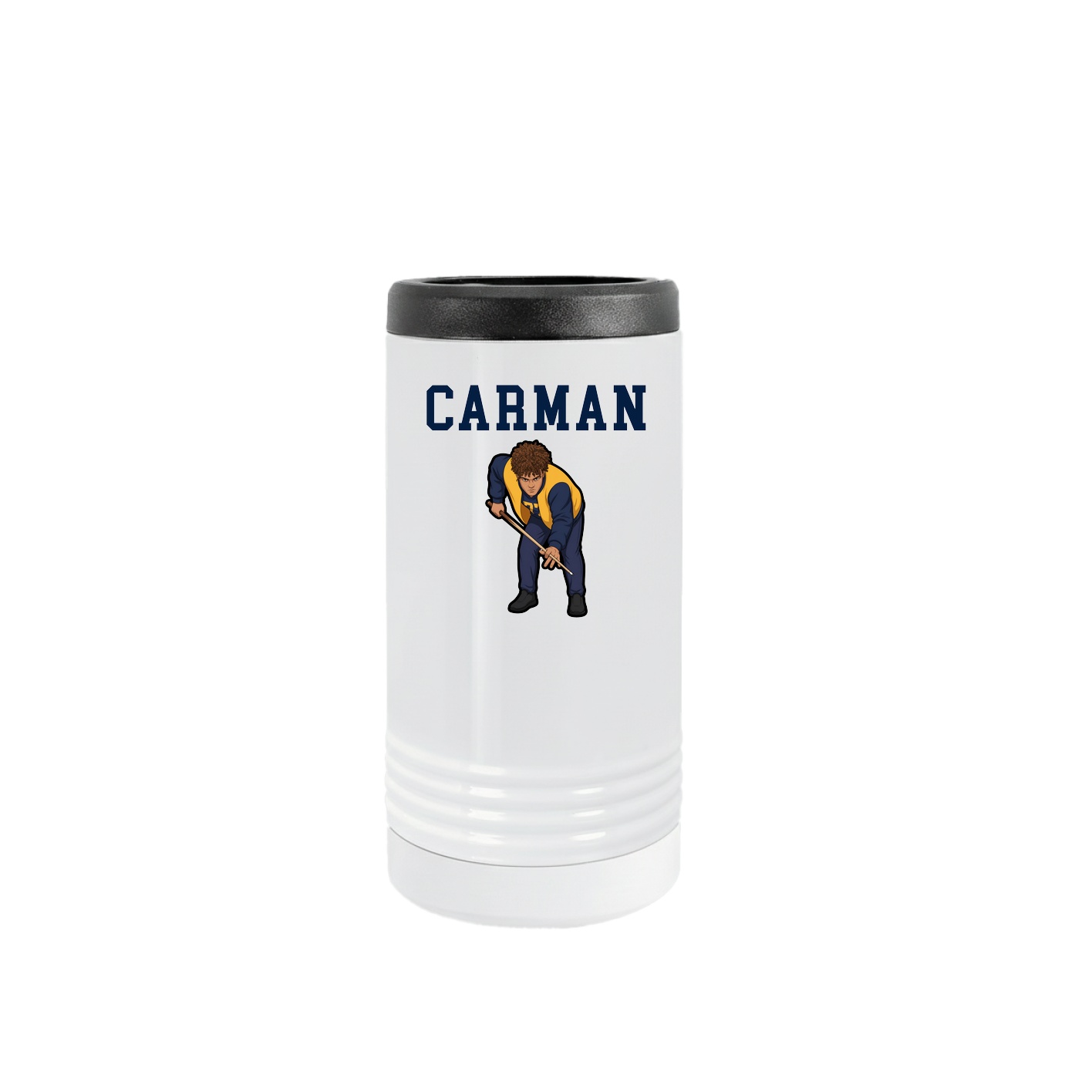 Slim Beverage Holder — Shirsey in White