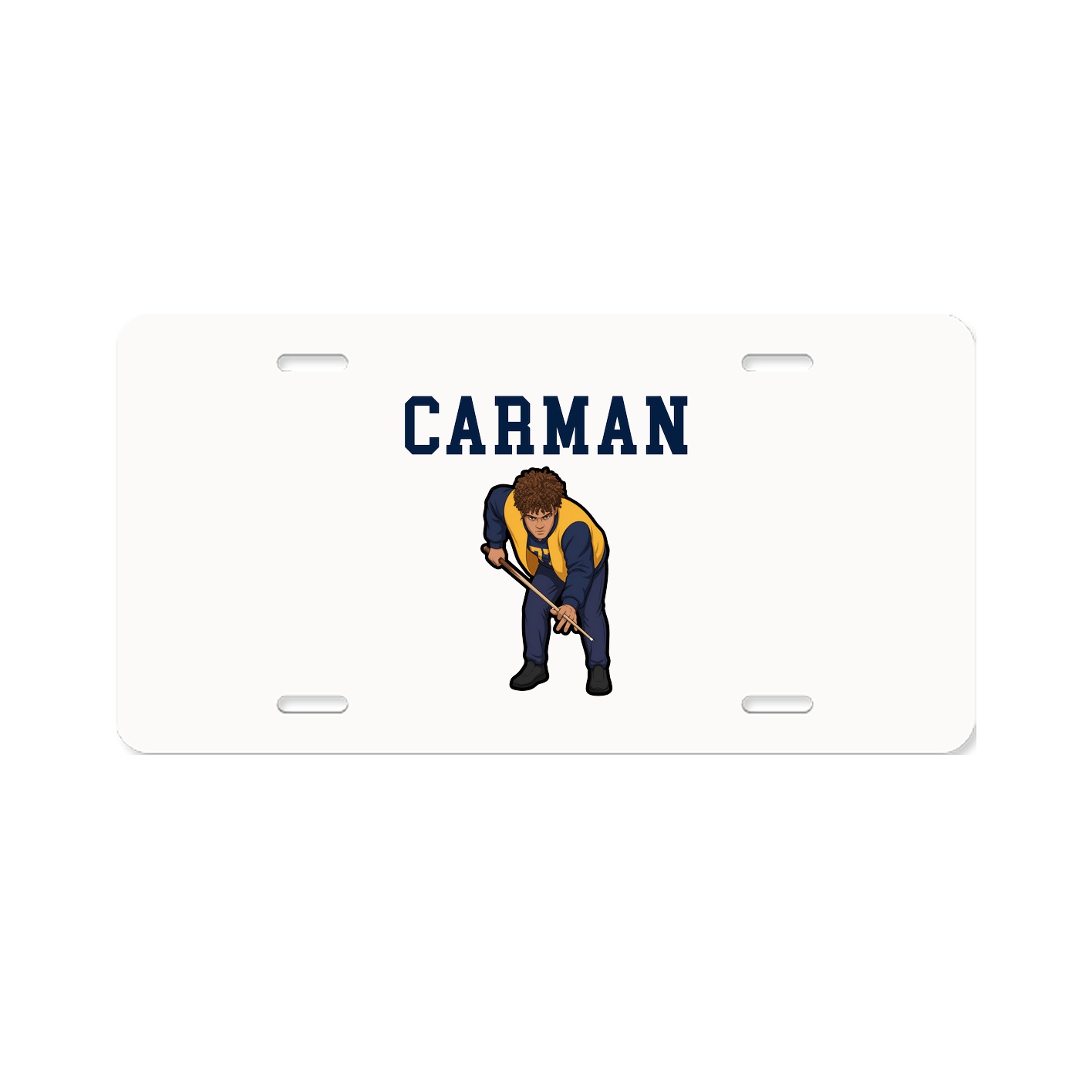 License Plate — Shirsey in Classic