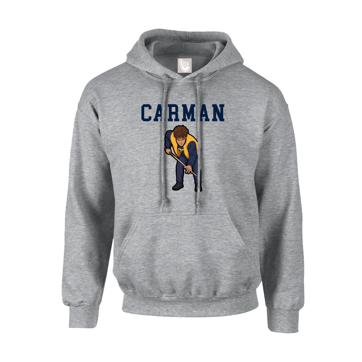 Hoodie — Shirsey in Grey