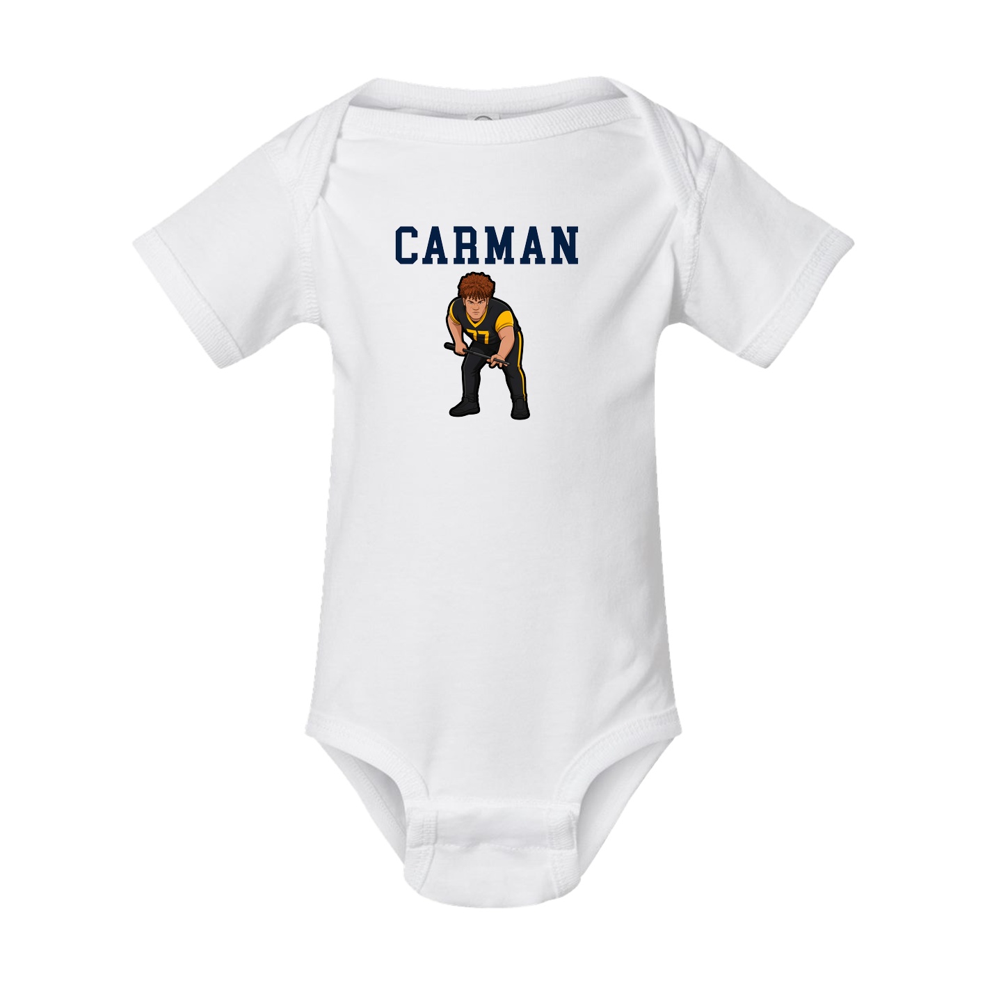 Baby Onesie — Shirsey in White