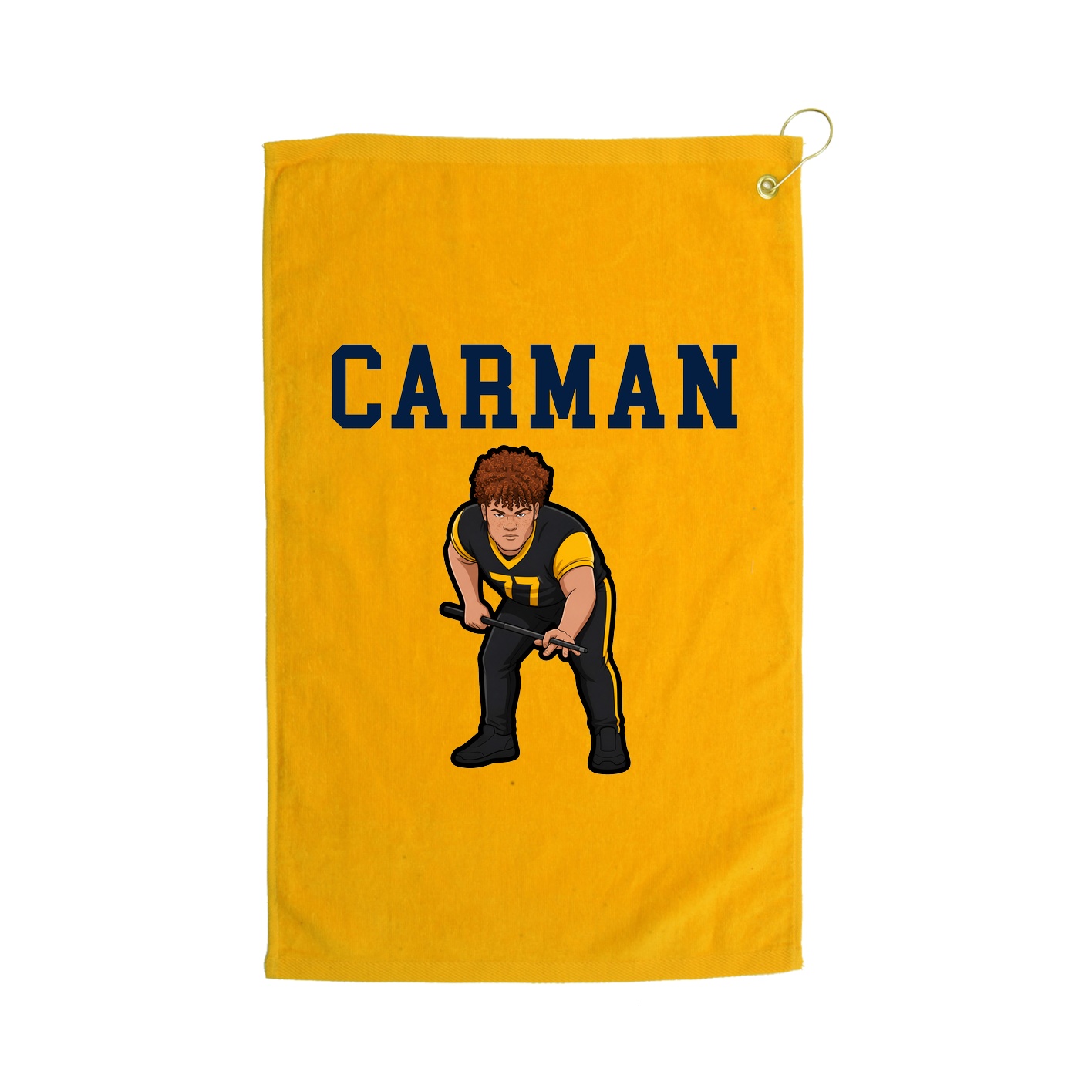 Golf Towel — Shirsey in Gold