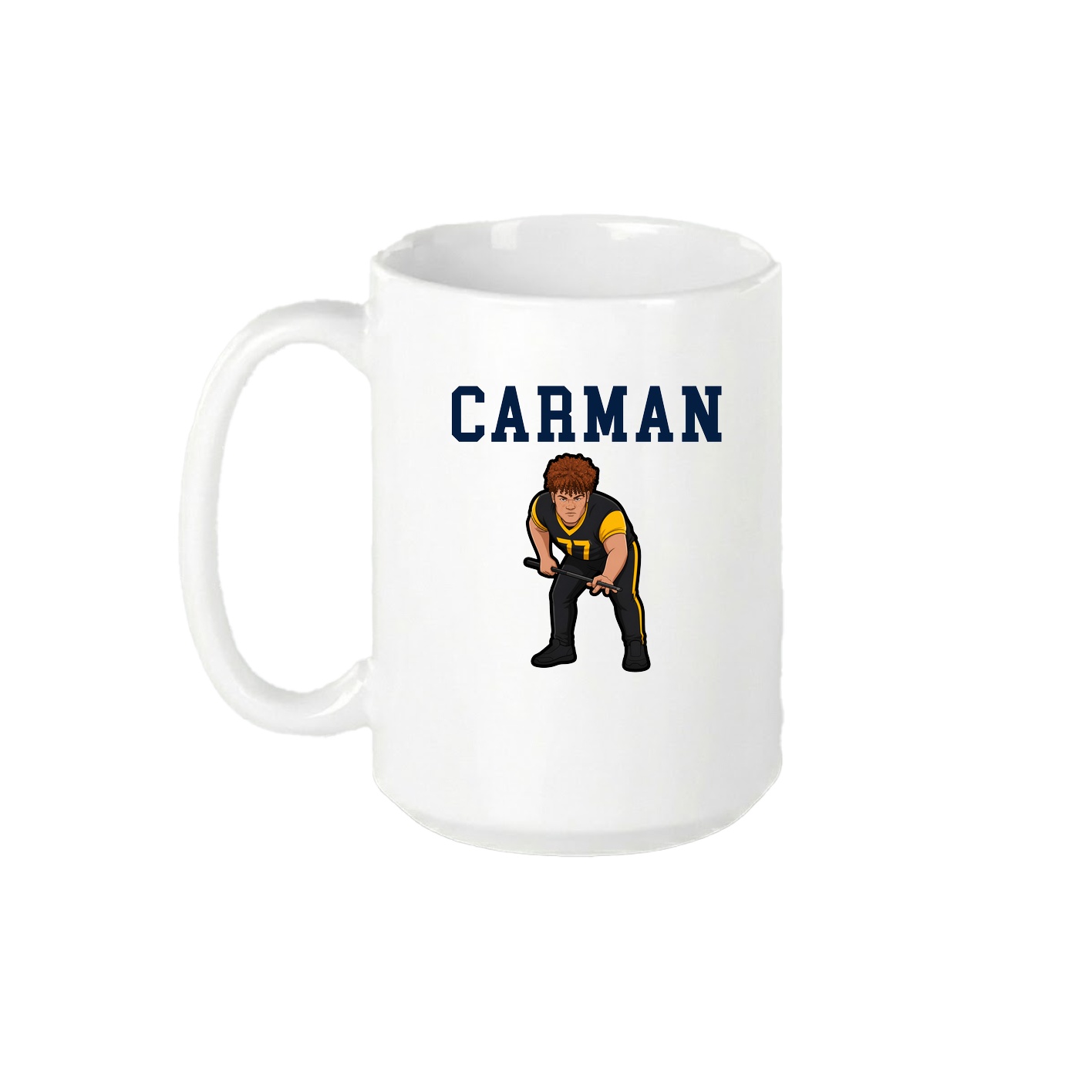 15oz Coffee Mug — Shirsey in White