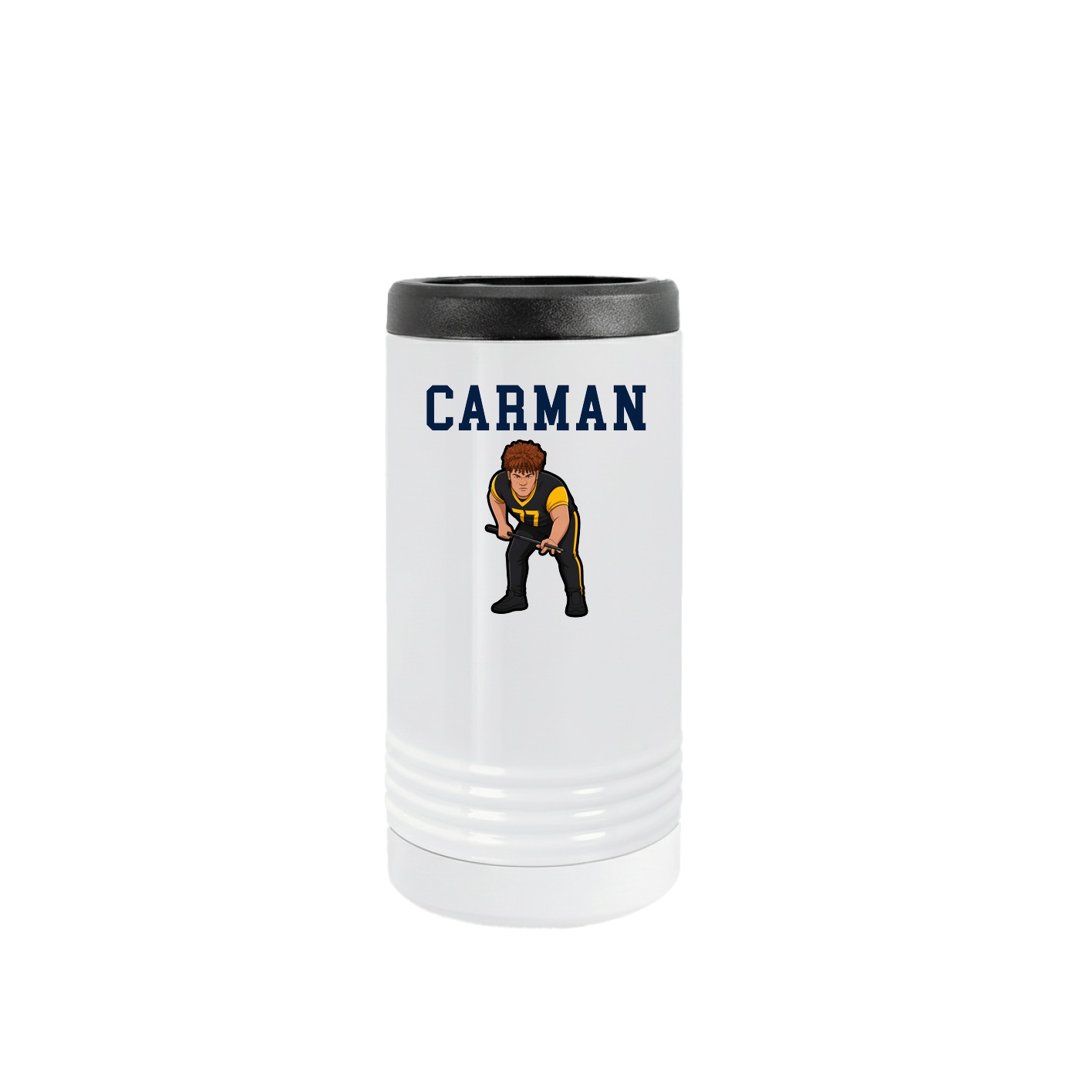 Slim Beverage Holder — Shirsey in White