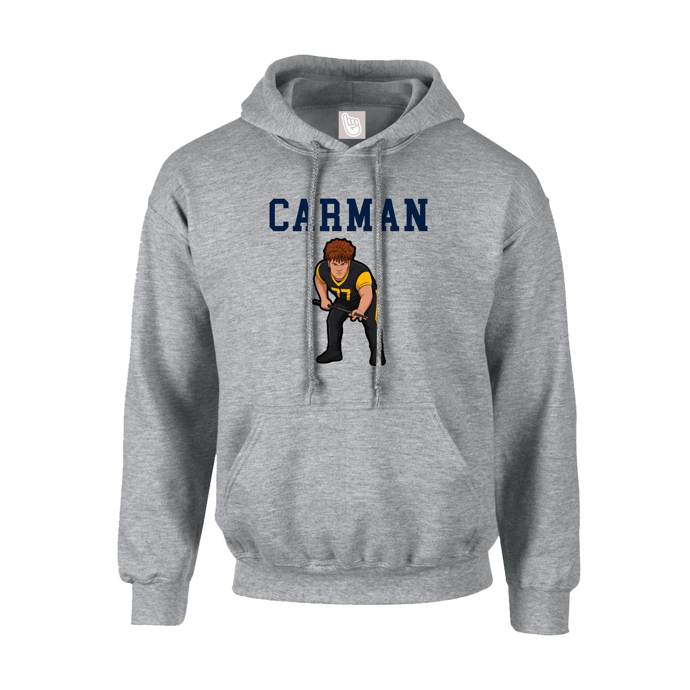 Youth Hoodie — Shirsey in Grey