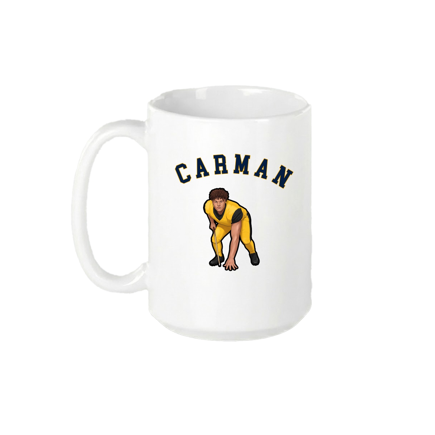 15oz Coffee Mug — Shirsey Arch in White