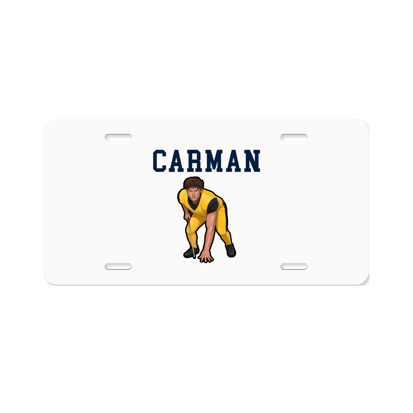 License Plate — Shirsey in Classic