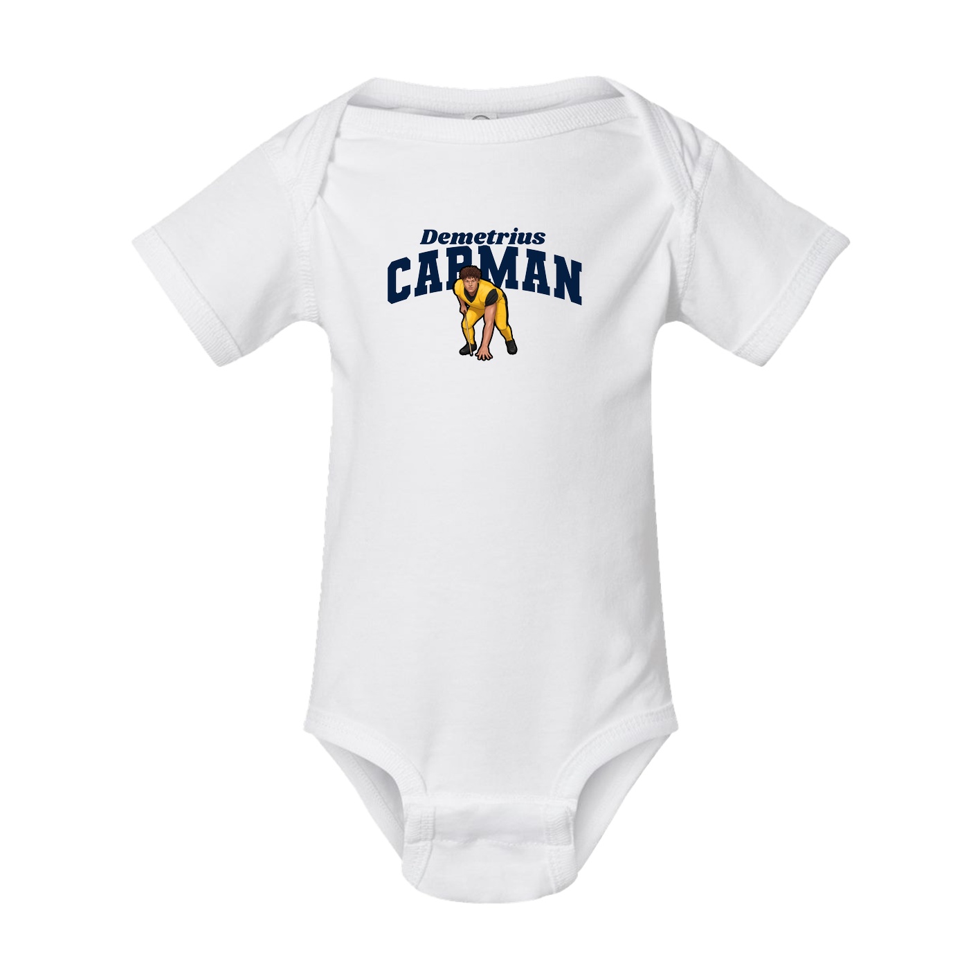 Baby Onesie — Signature Arch in White