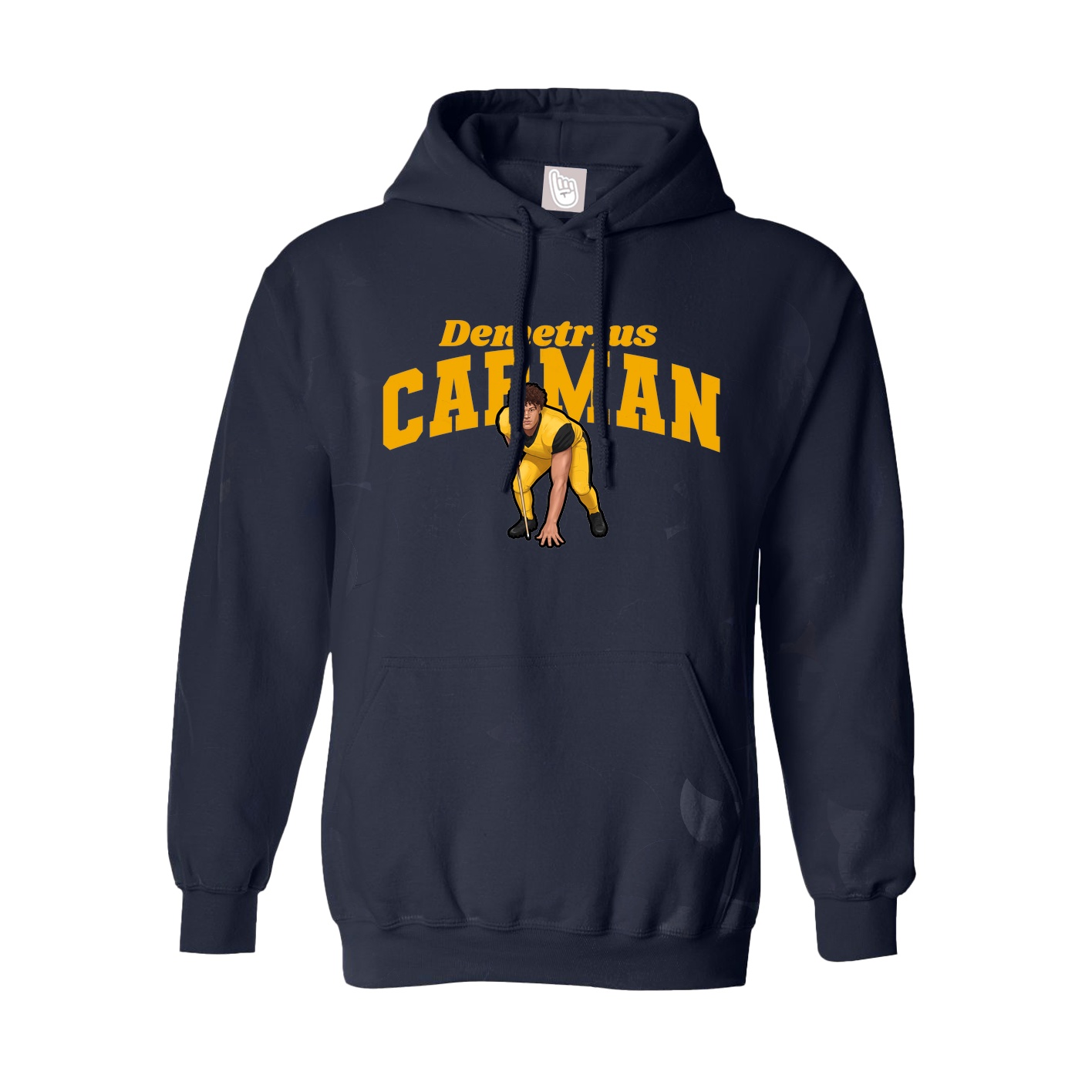 Hoodie — Signature Arch in Navy