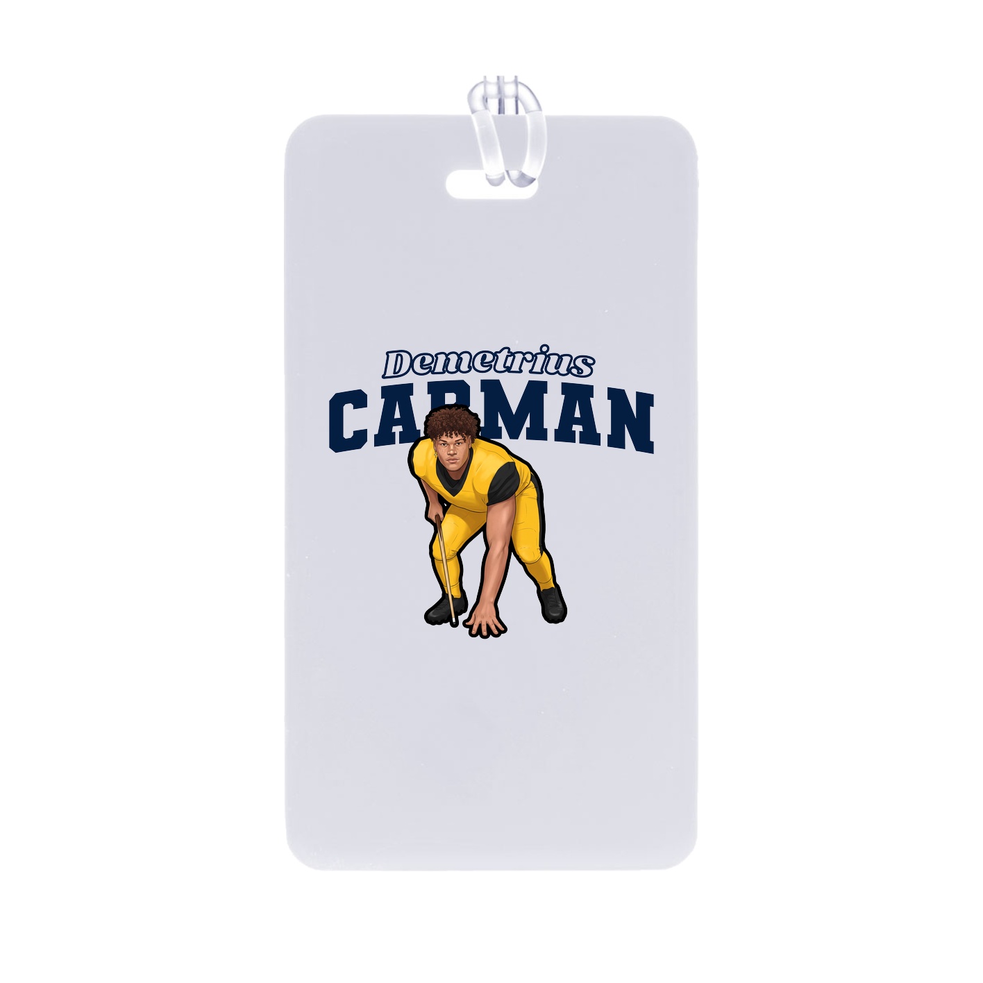 Bag Tag — Name Arch in Classic