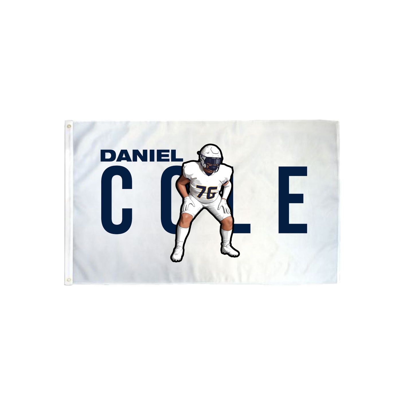 3x5 Flag — Player Name in Classic