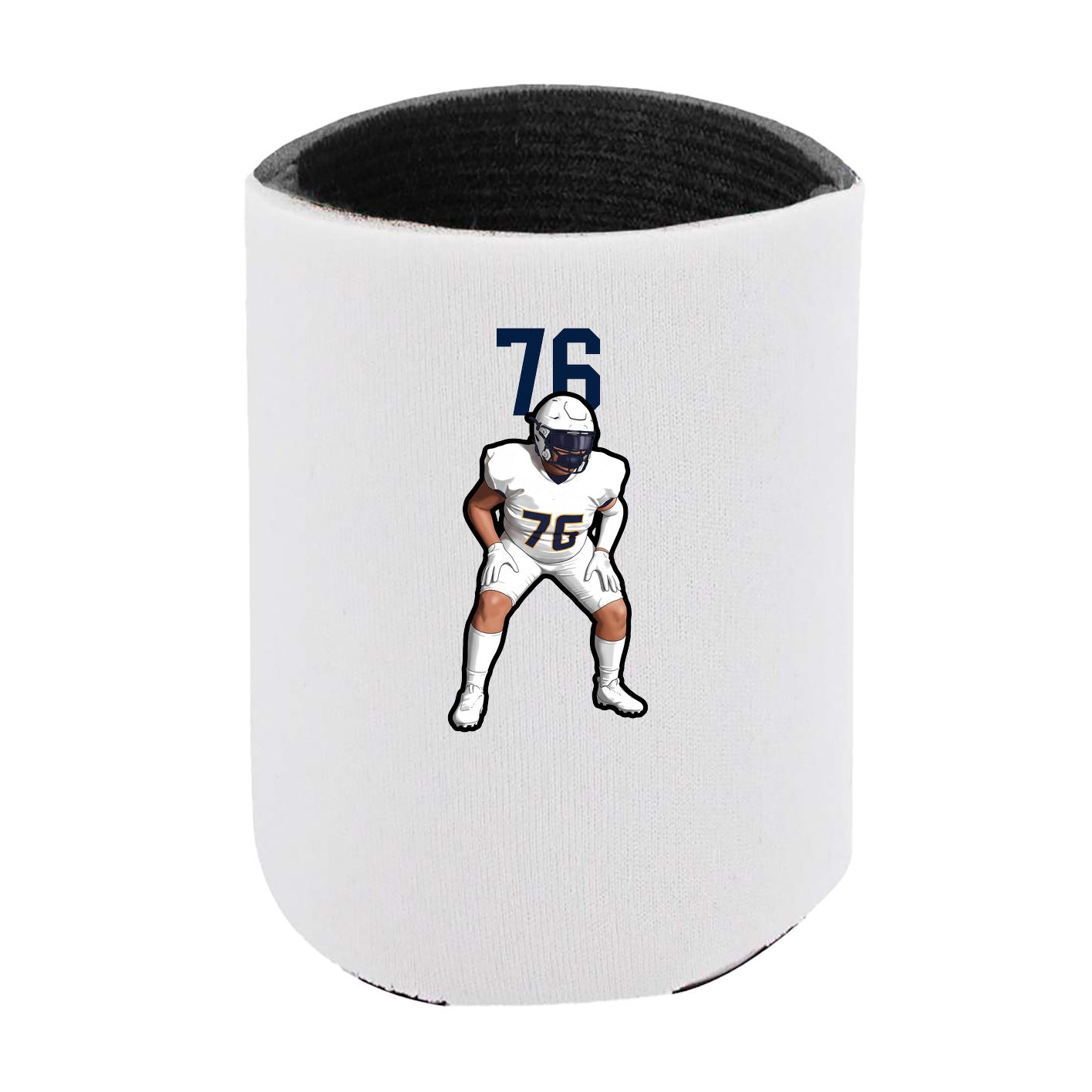 Can Holder — Number Top in White