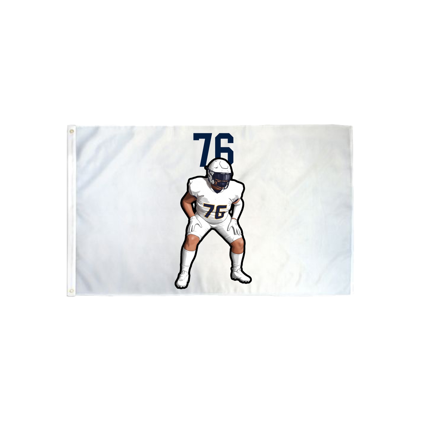 3x5 Flag — Number Top in Classic