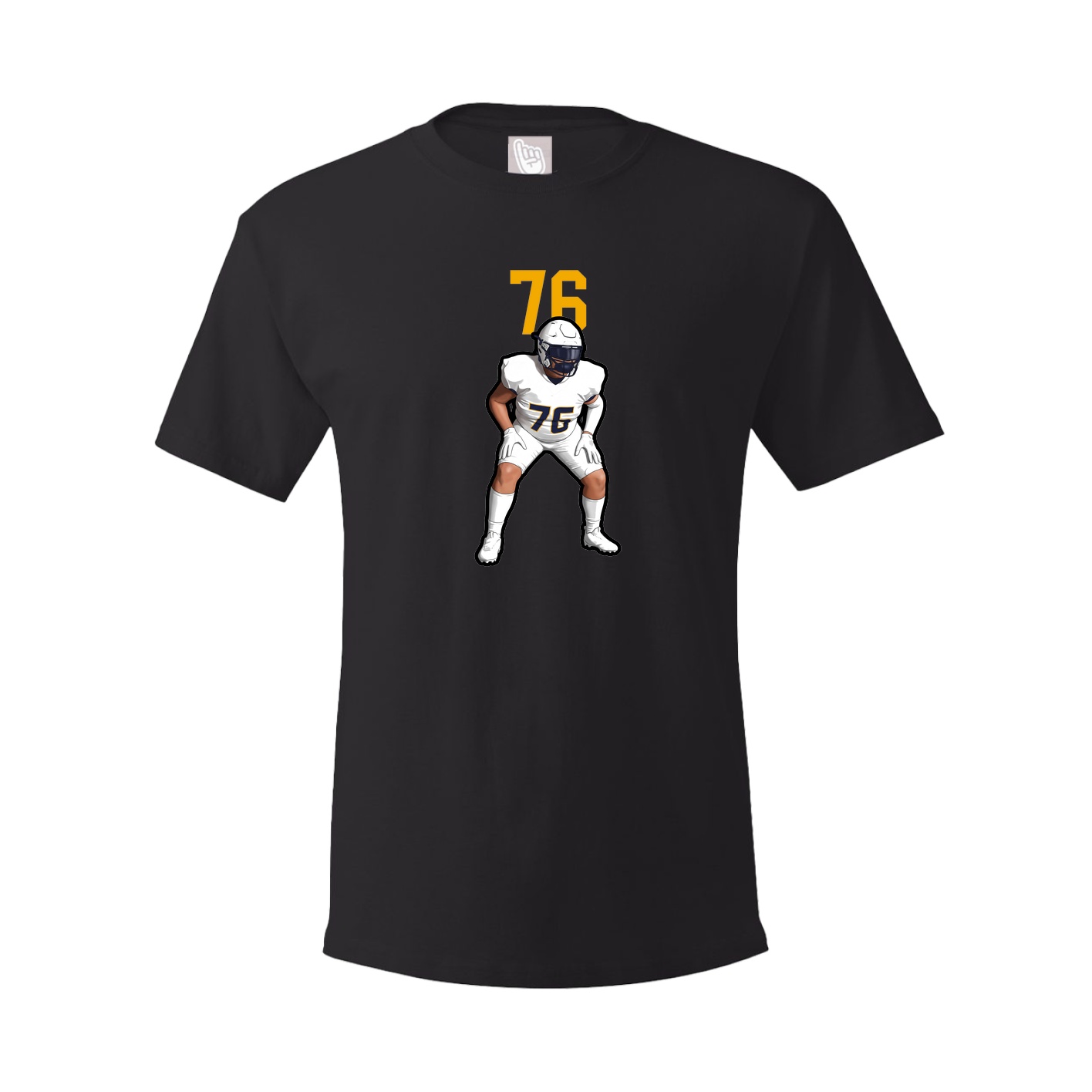 Tee — Number Top in Black