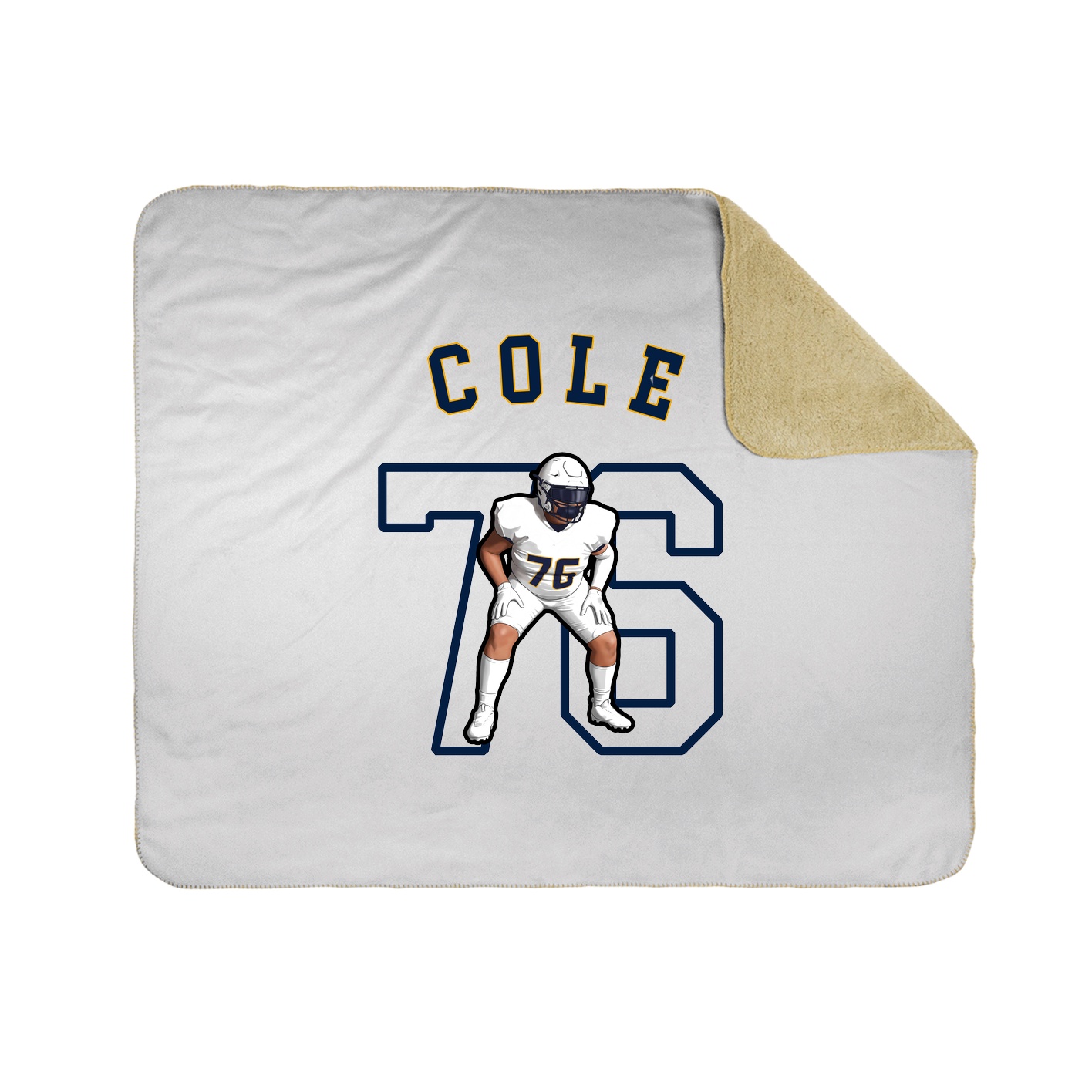 Throw Blanket — Shirsey Arch in White