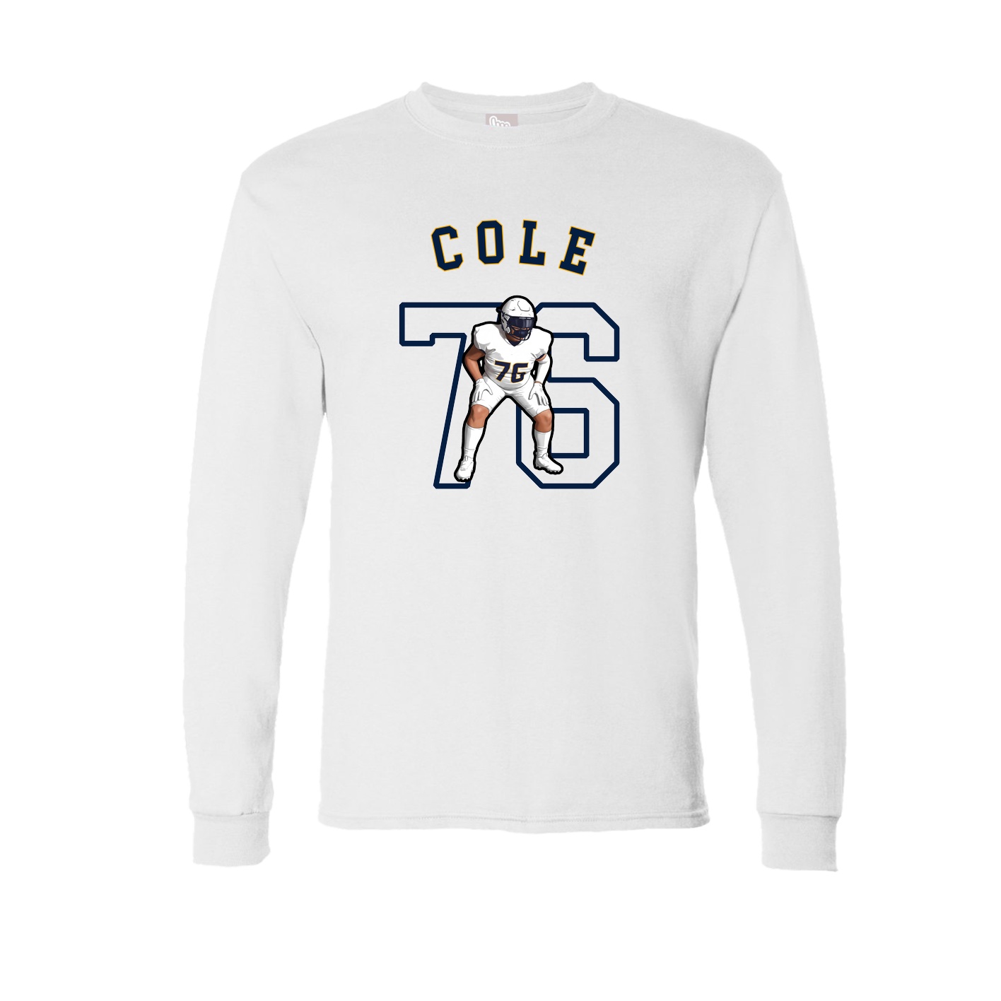 Long Sleeve Tee — Shirsey Arch in White