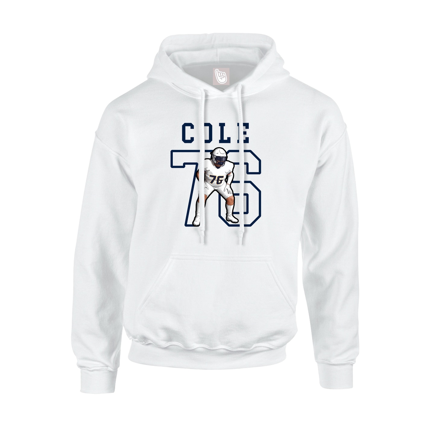 Youth Hoodie — Shirsey in White