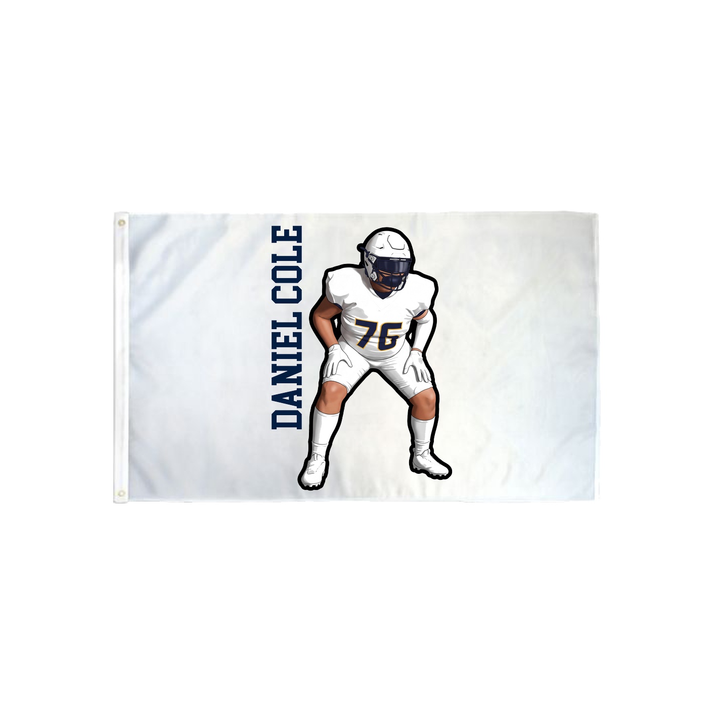 3x5 Flag — Name Vertical in Classic