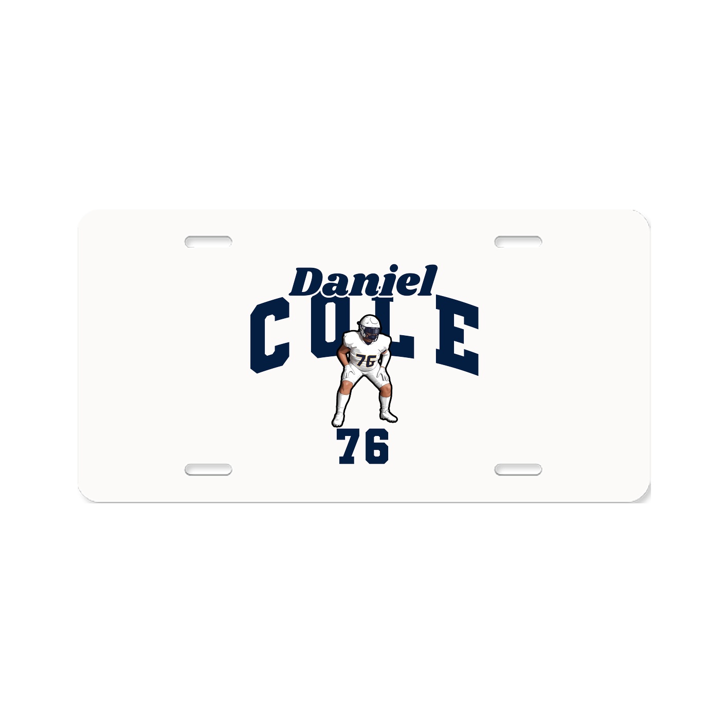License Plate — Signature Arch in Classic