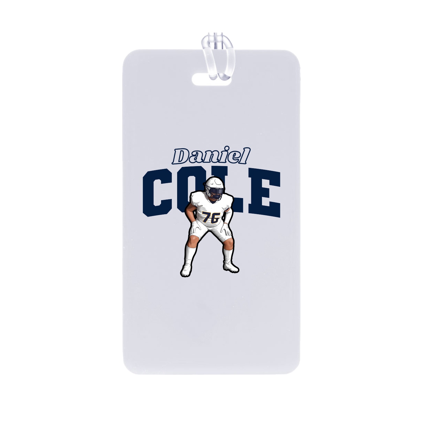 Bag Tag — Name Arch in Classic