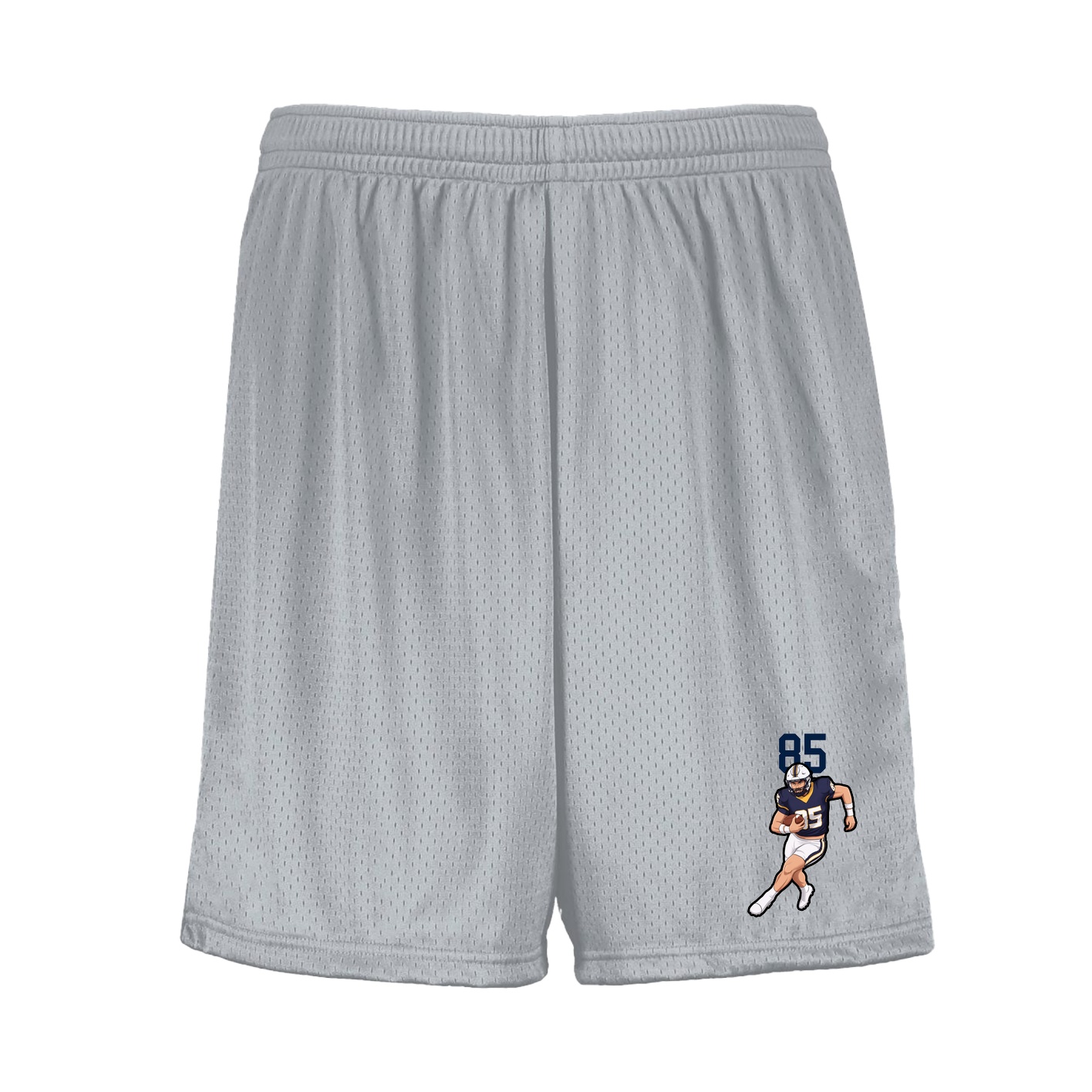 Shorts — Number Top in Silver