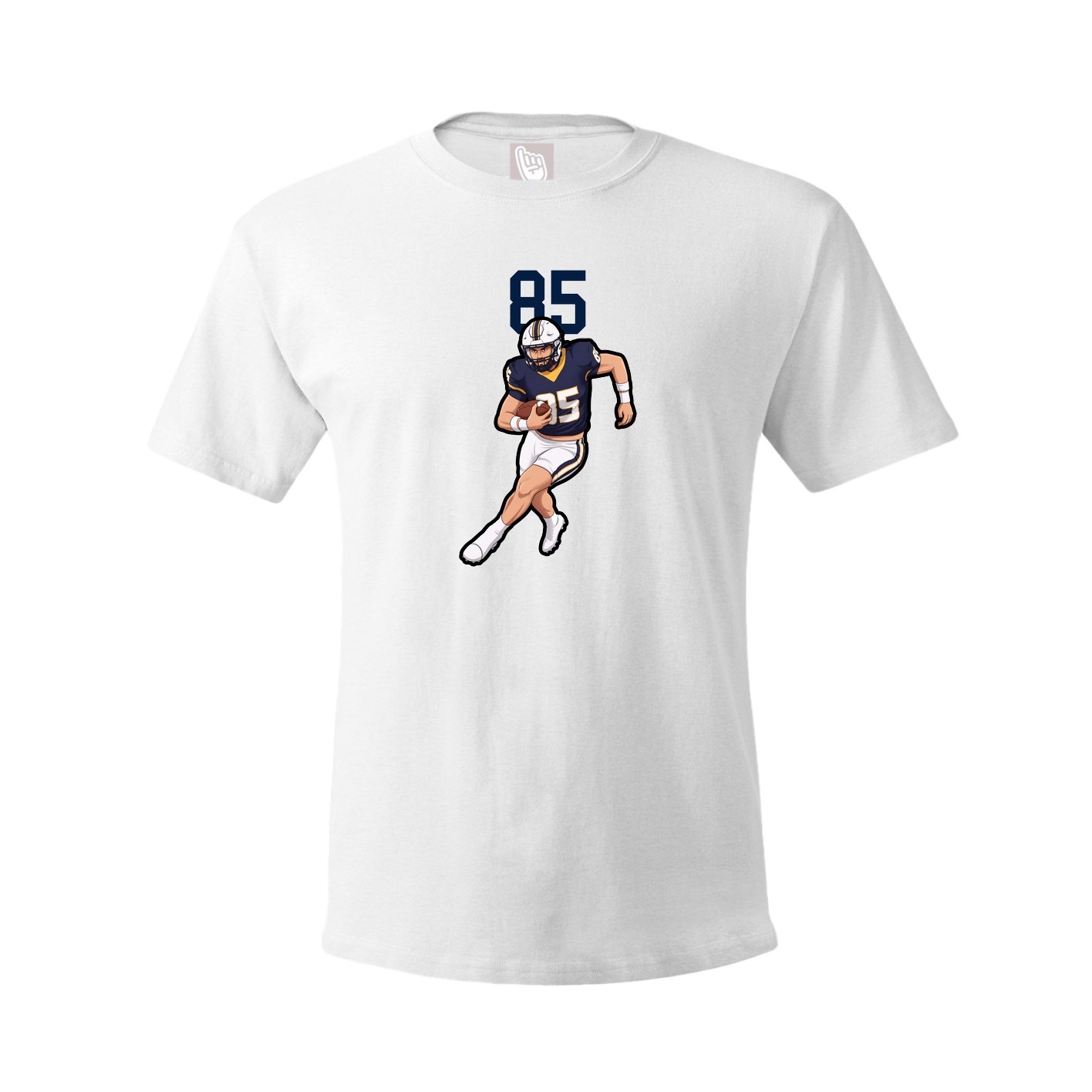 Tee — Number Top in White