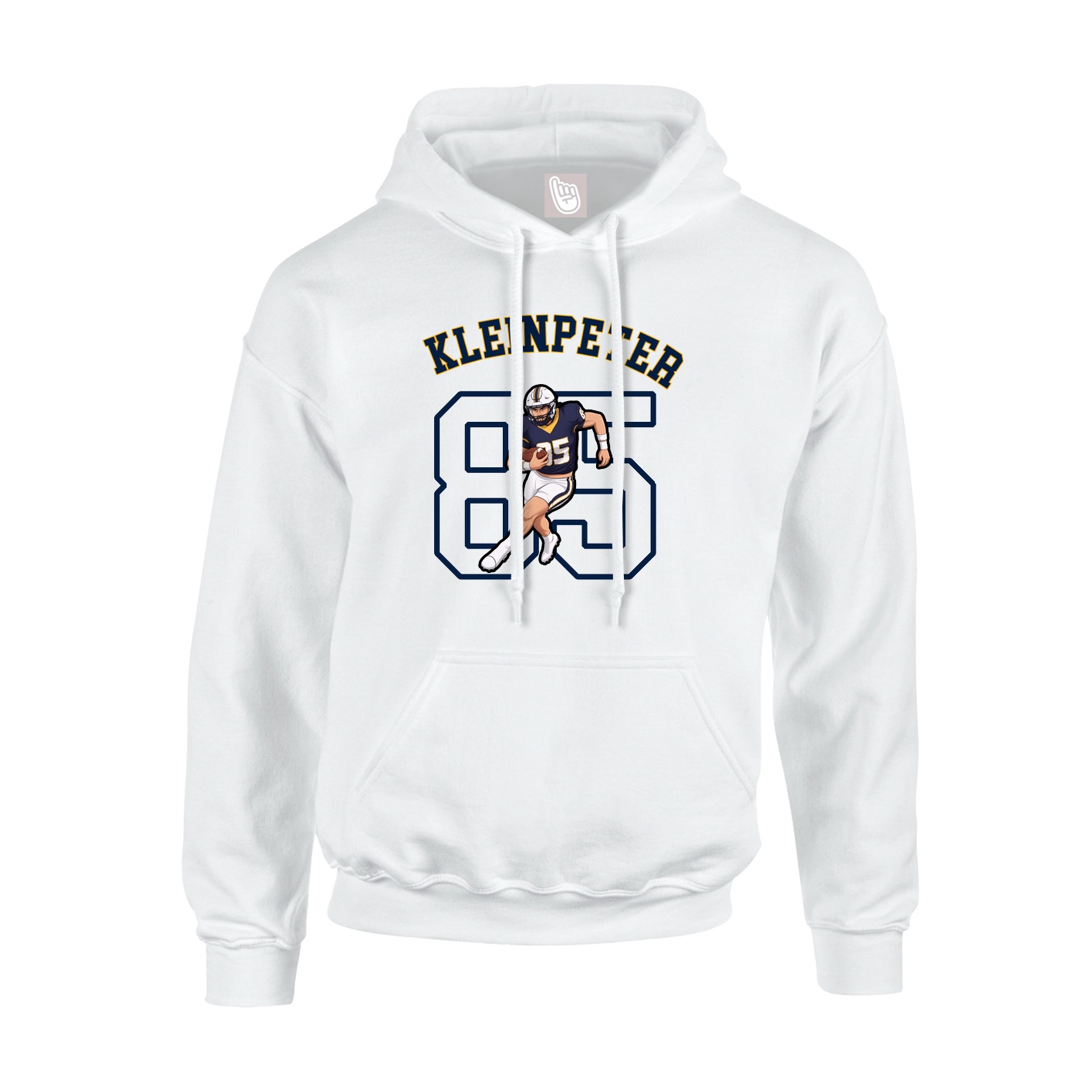 Hoodie — Shirsey Arch in White