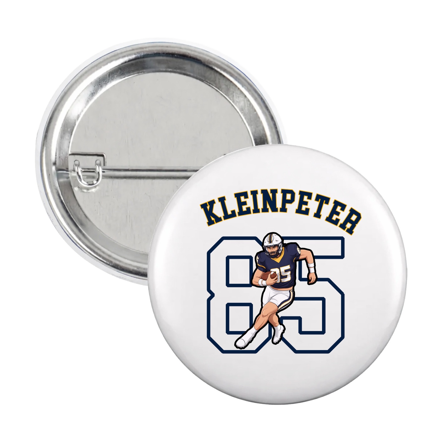 Game Day Button — Shirsey Arch in White