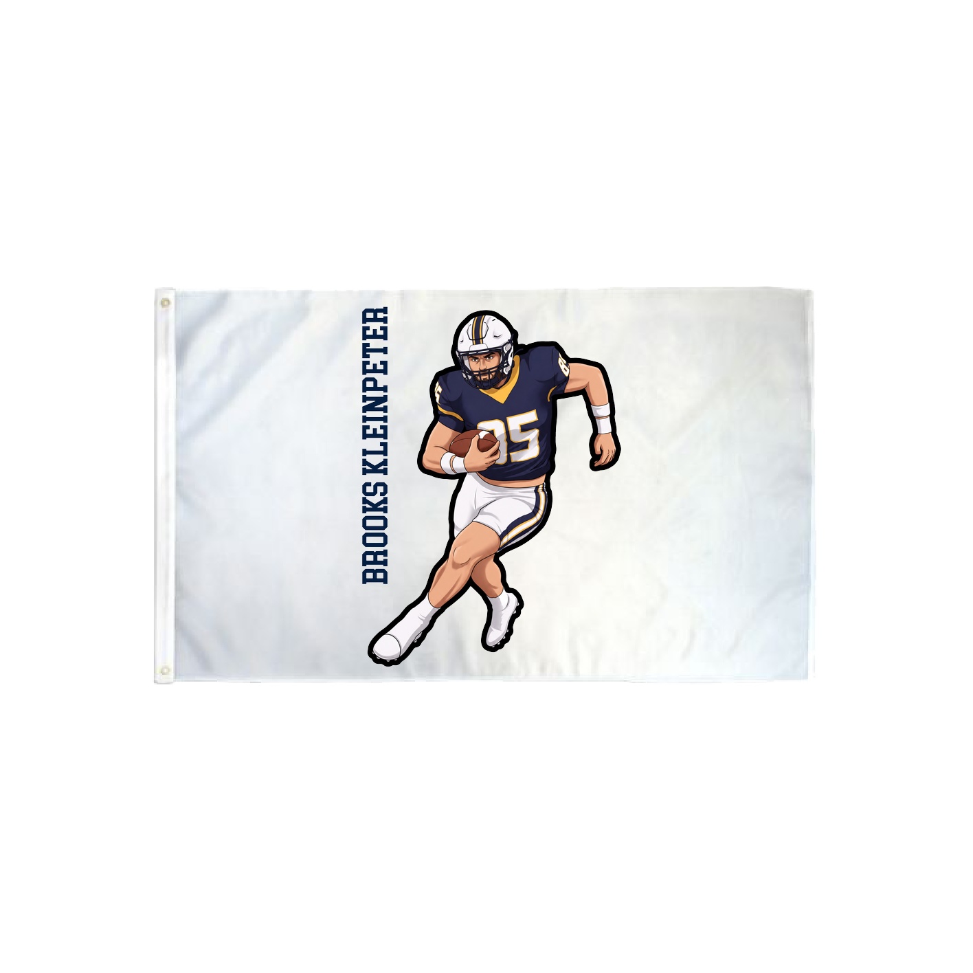 3x5 Flag — Name Vertical in Classic