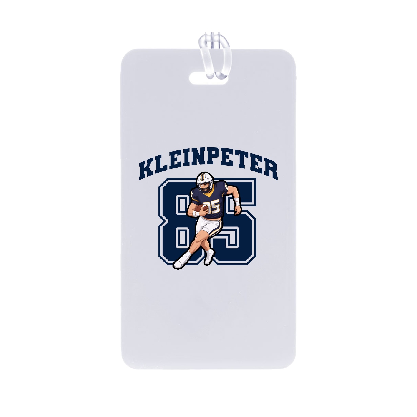 Bag Tag — Number in Classic