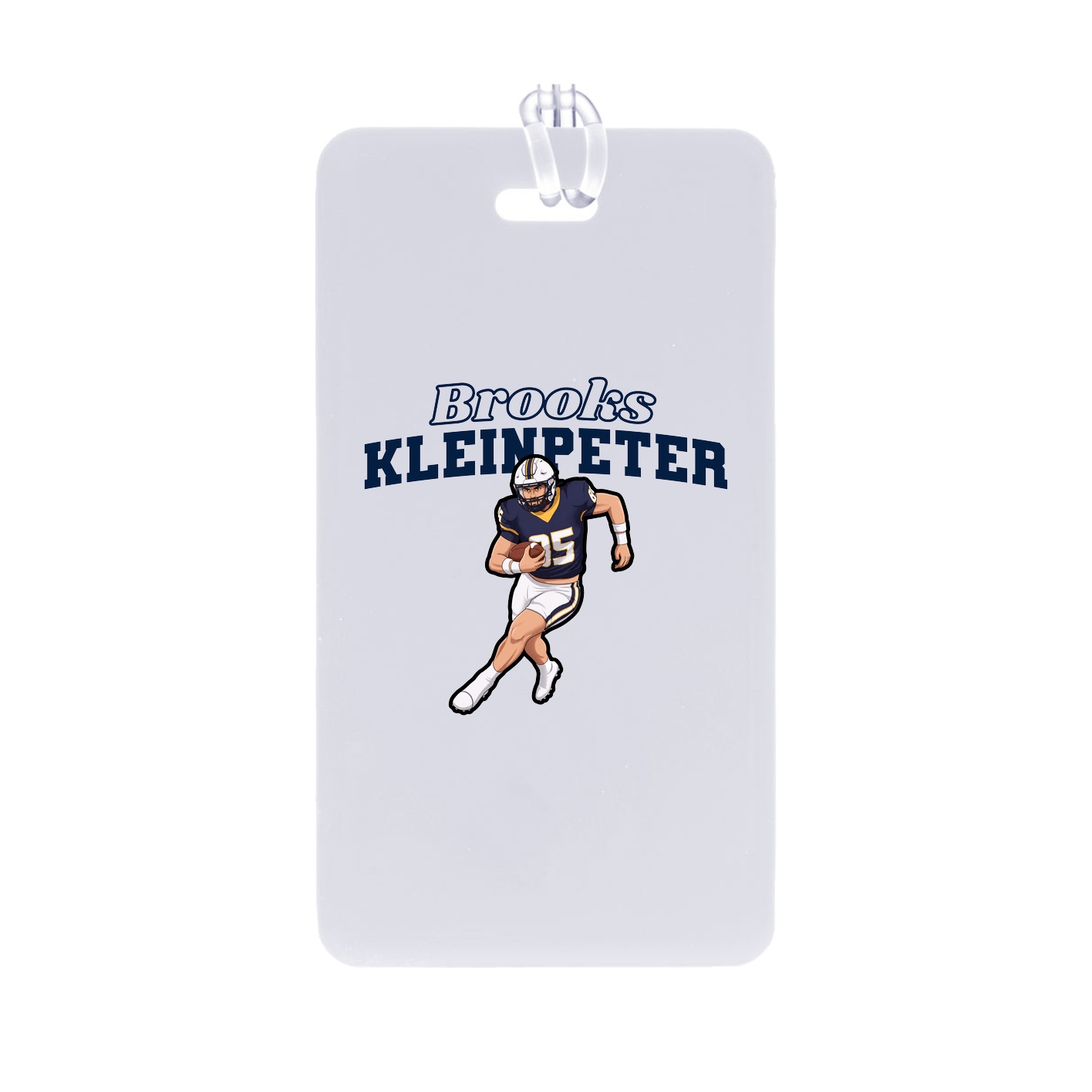 Bag Tag — Name Arch in Classic