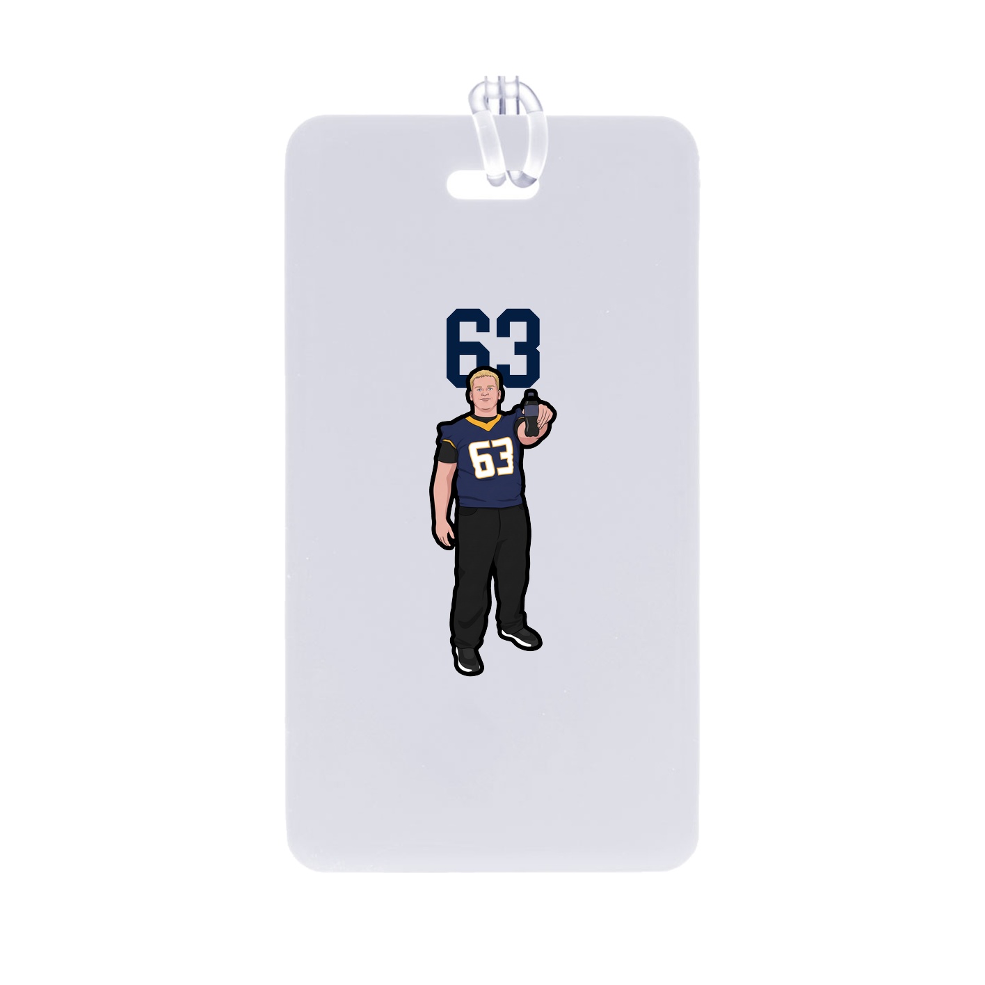 Bag Tag — Number Top in Classic