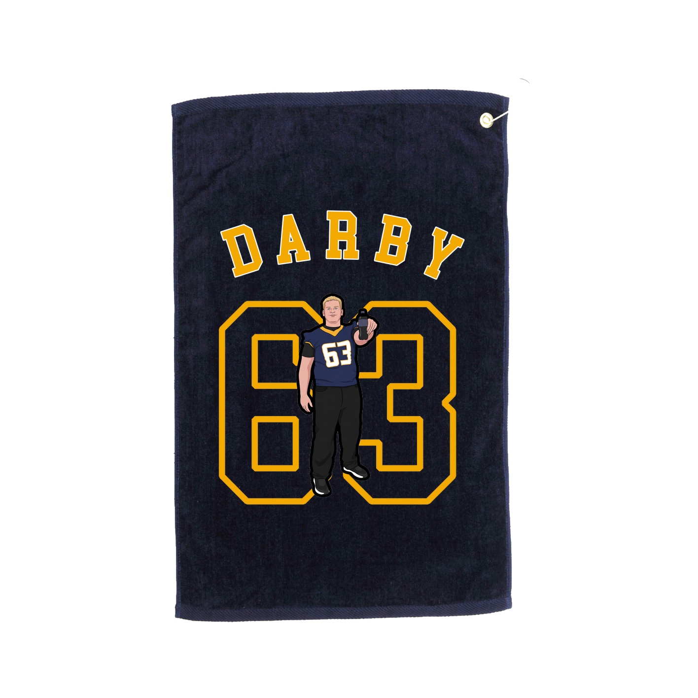 Golf Towel — Shirsey Arch in Navy