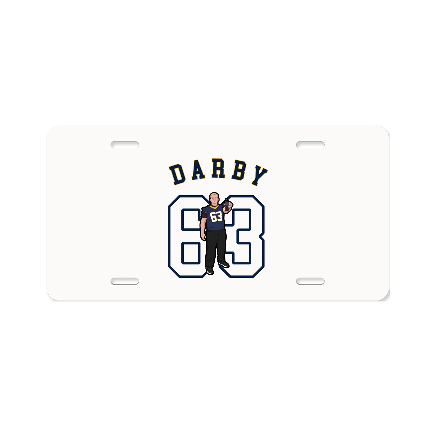 License Plate — Shirsey Arch in Classic