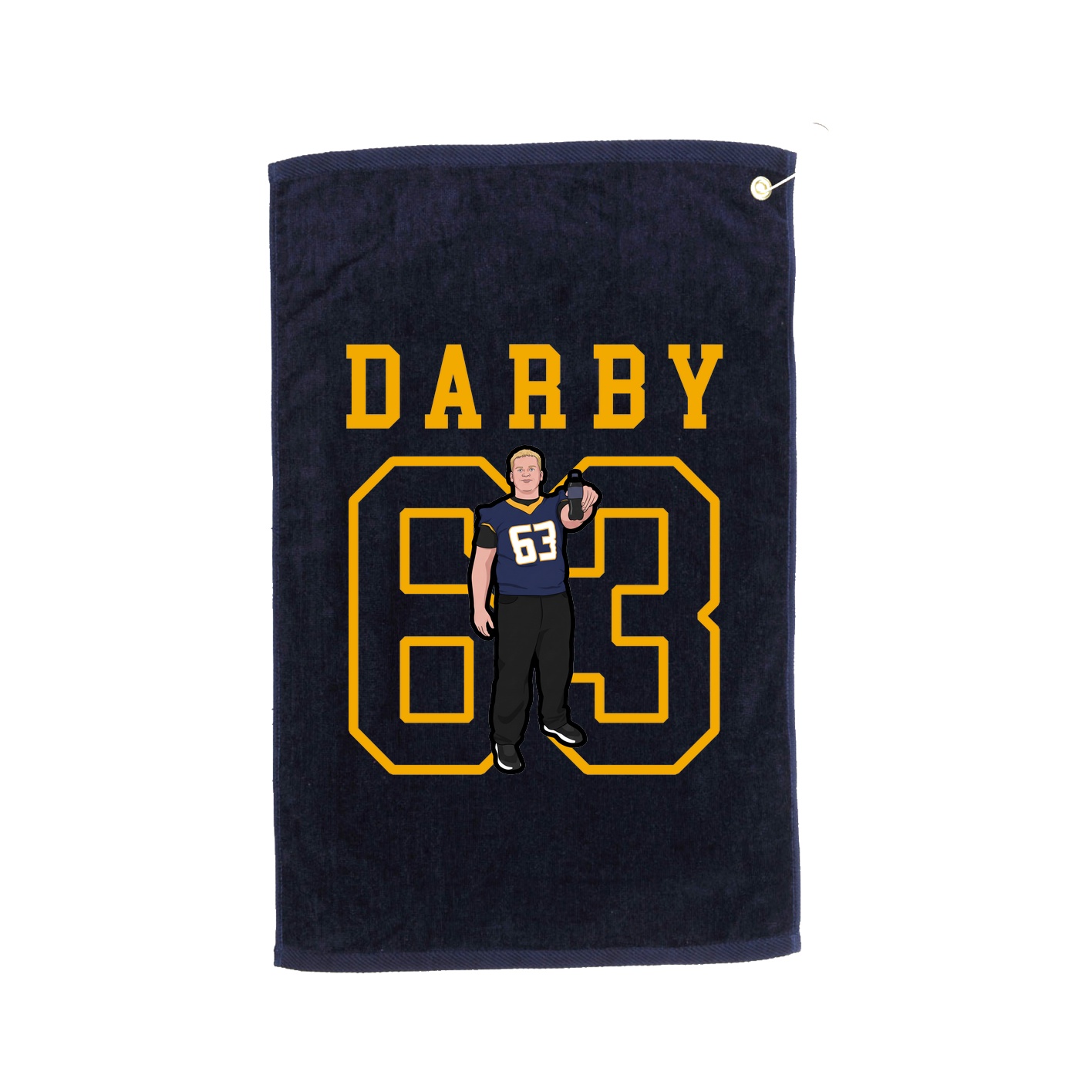 Golf Towel — Shirsey in Navy
