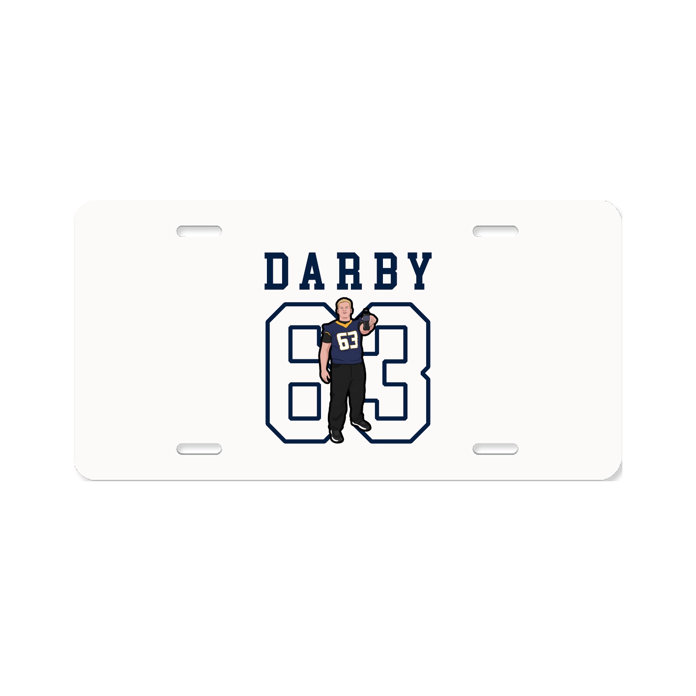 License Plate — Shirsey in Classic