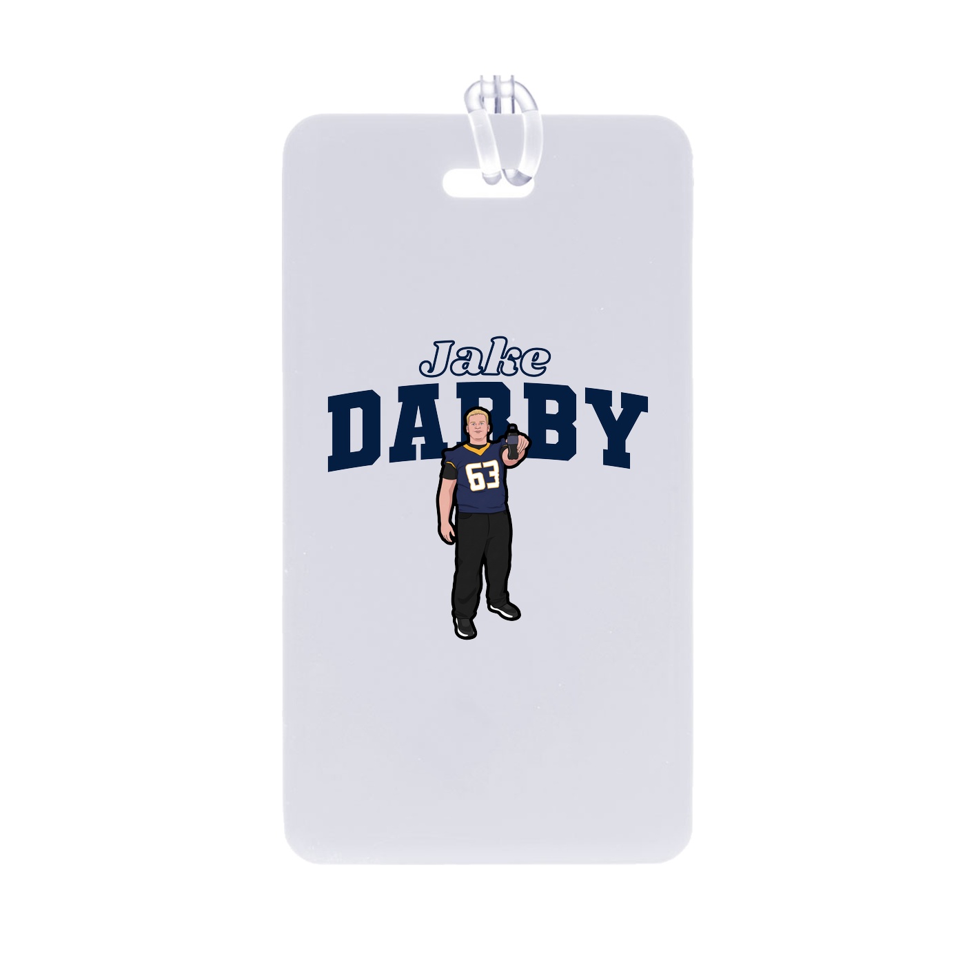 Bag Tag — Name Arch in Classic
